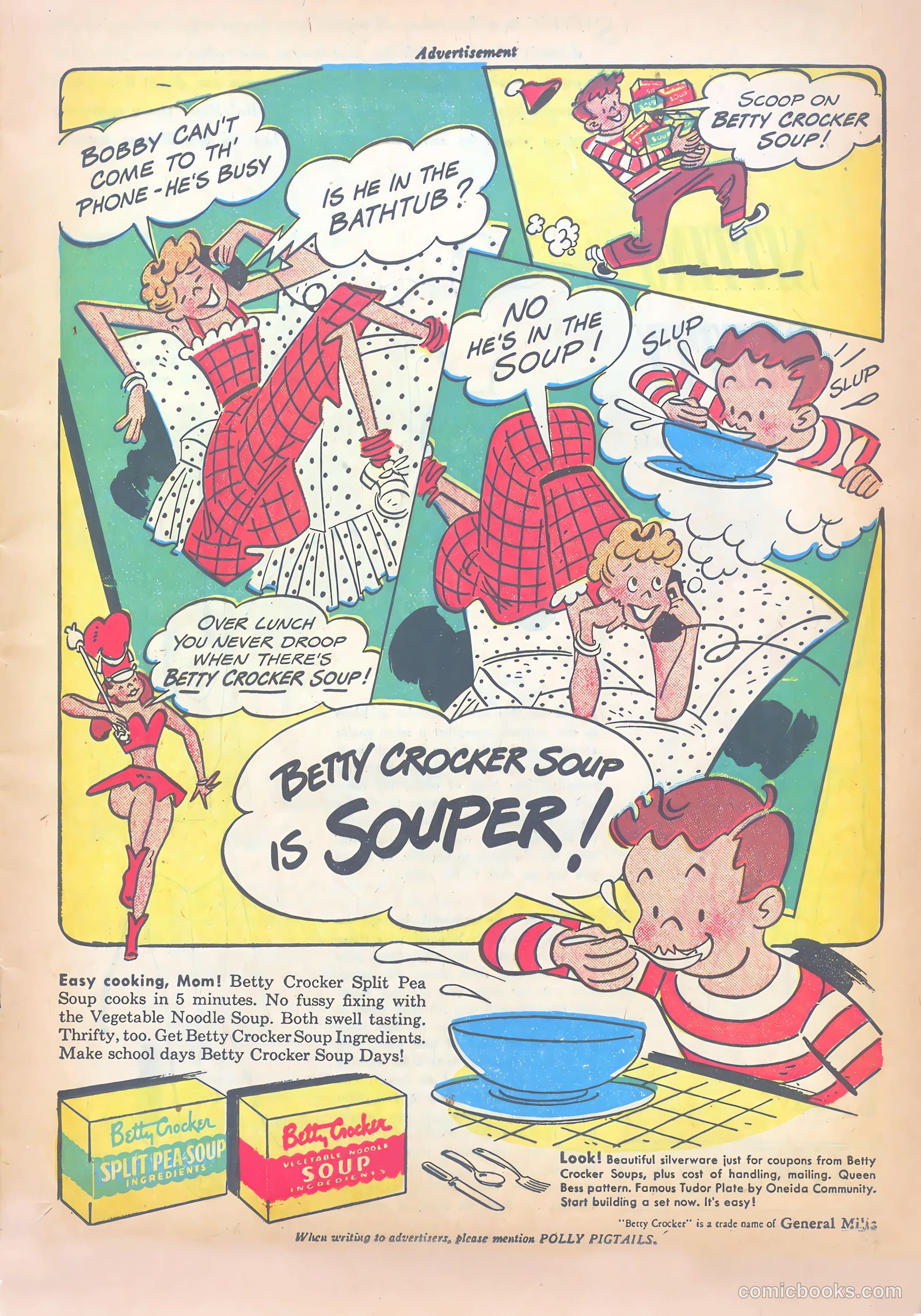 Polly Pigtails #38 (1949) — page 17 of 51