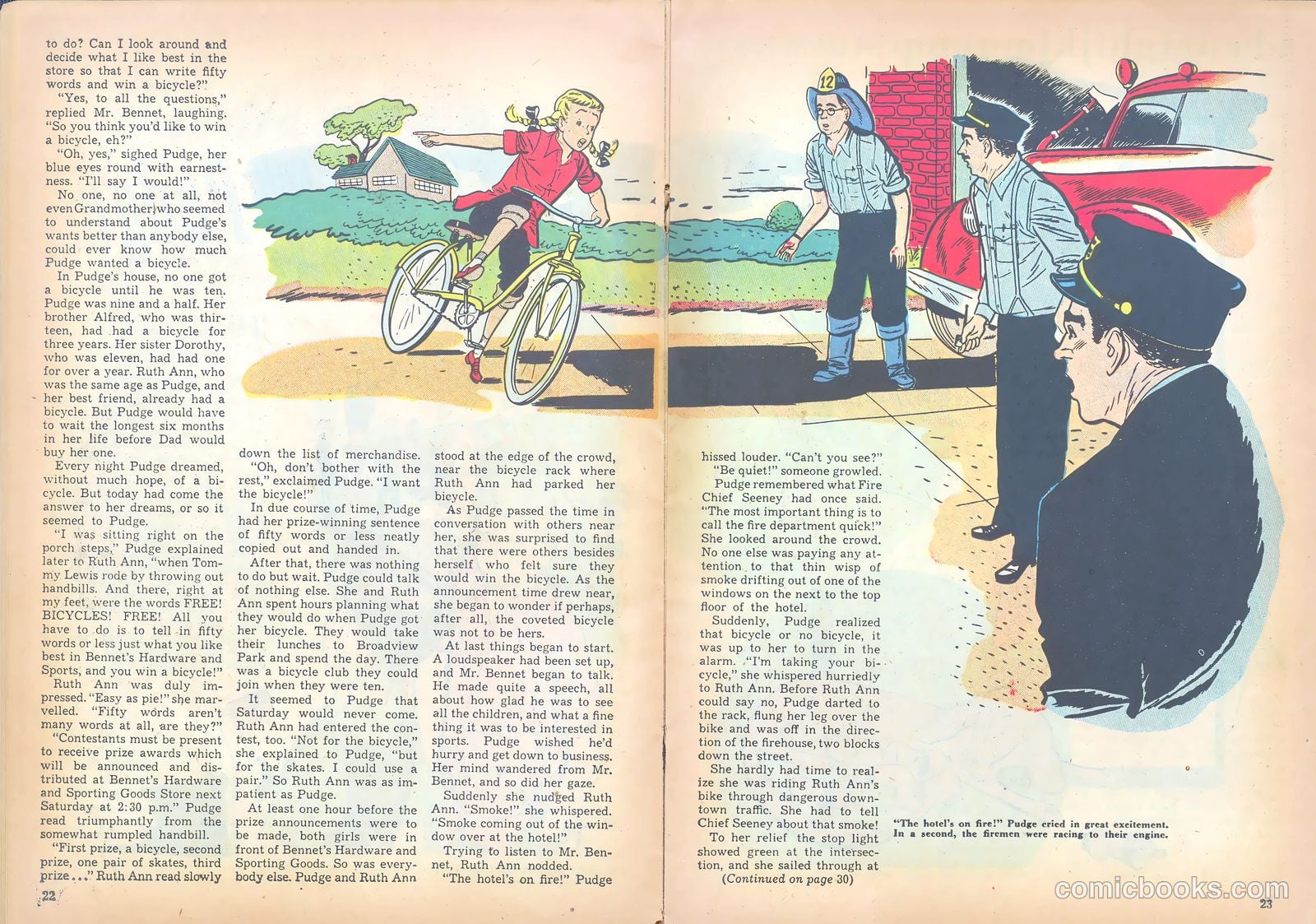 Polly Pigtails #38 (1949) — page 22 of 51