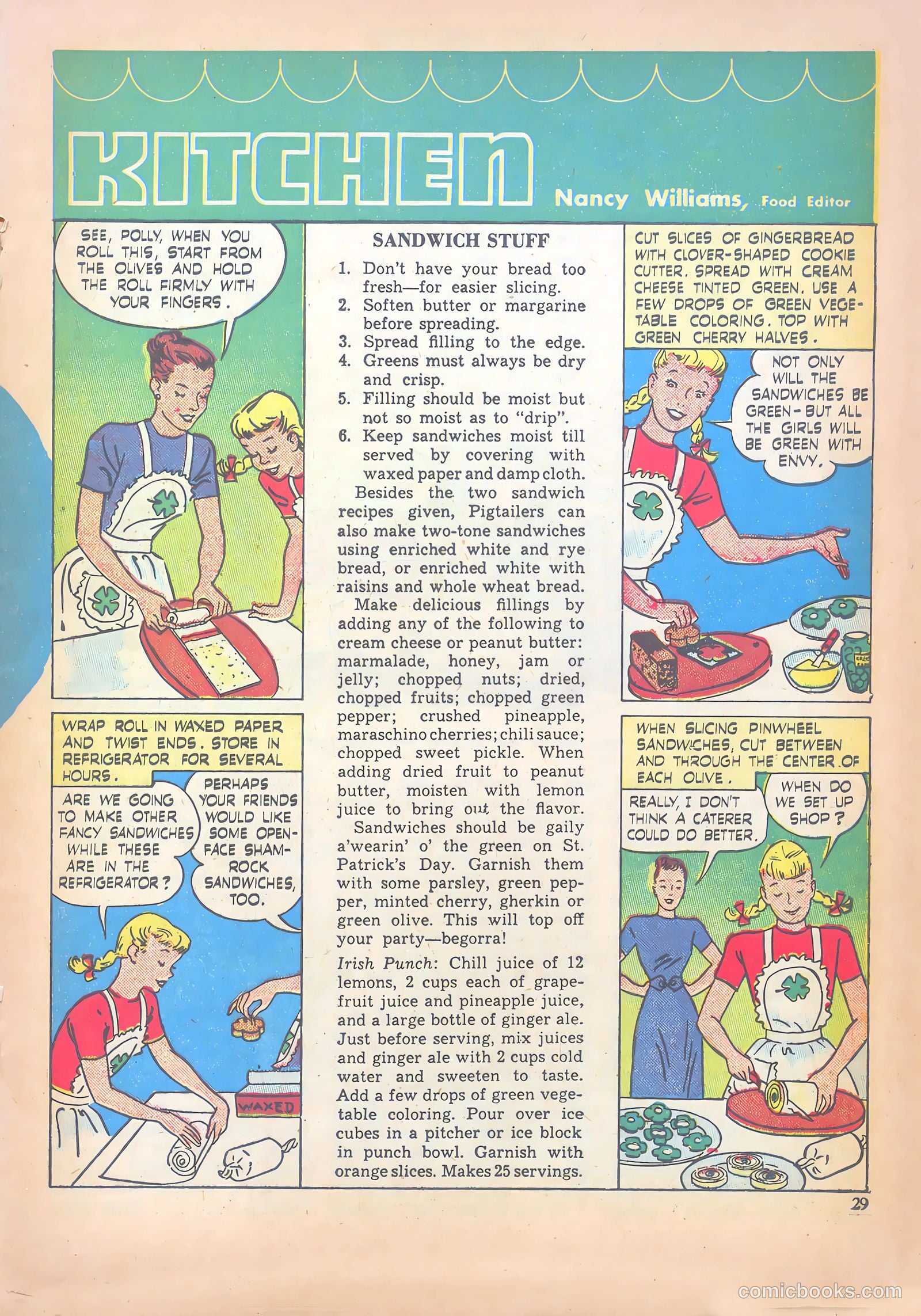 Polly Pigtails #38 (1949) — page 28 of 51