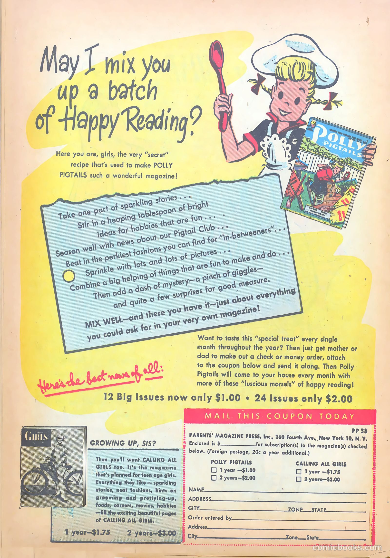 Polly Pigtails #38 (1949) — page 35 of 51