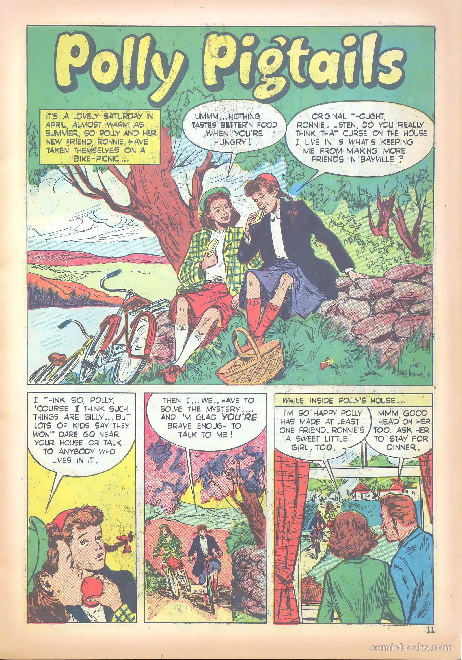 Polly Pigtails #39 (1949) — page 11 of 51