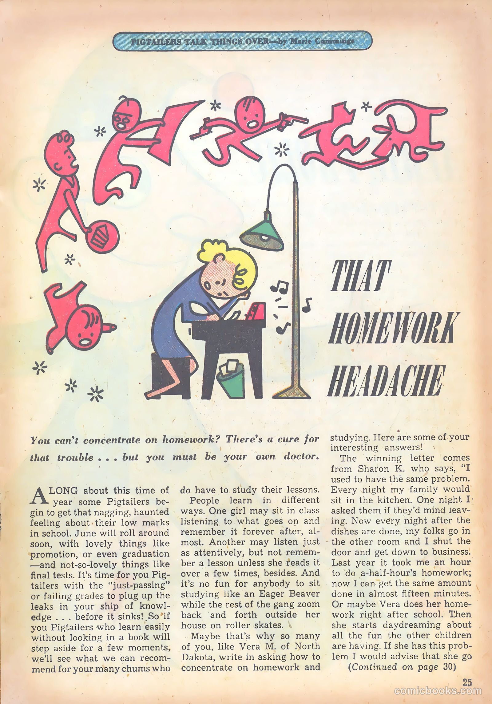 Polly Pigtails #39 (1949) — page 25 of 51