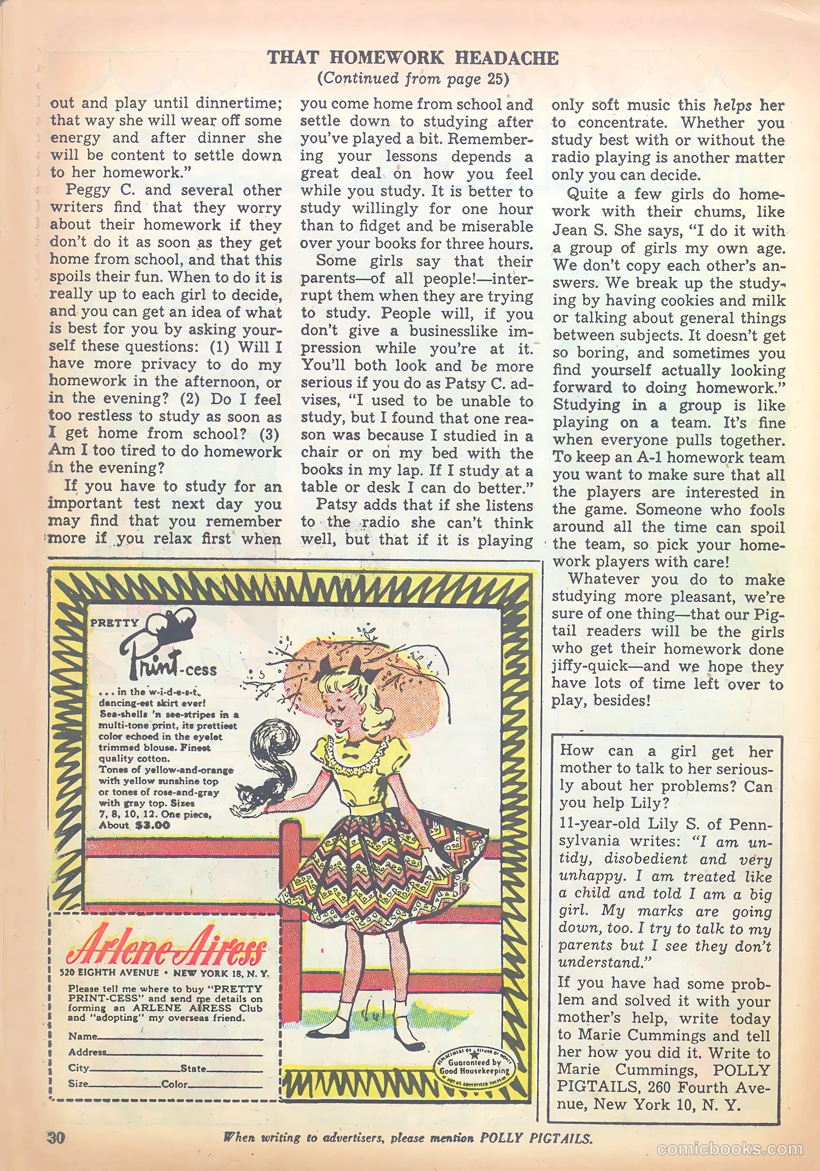 Polly Pigtails #39 (1949) — page 29 of 51