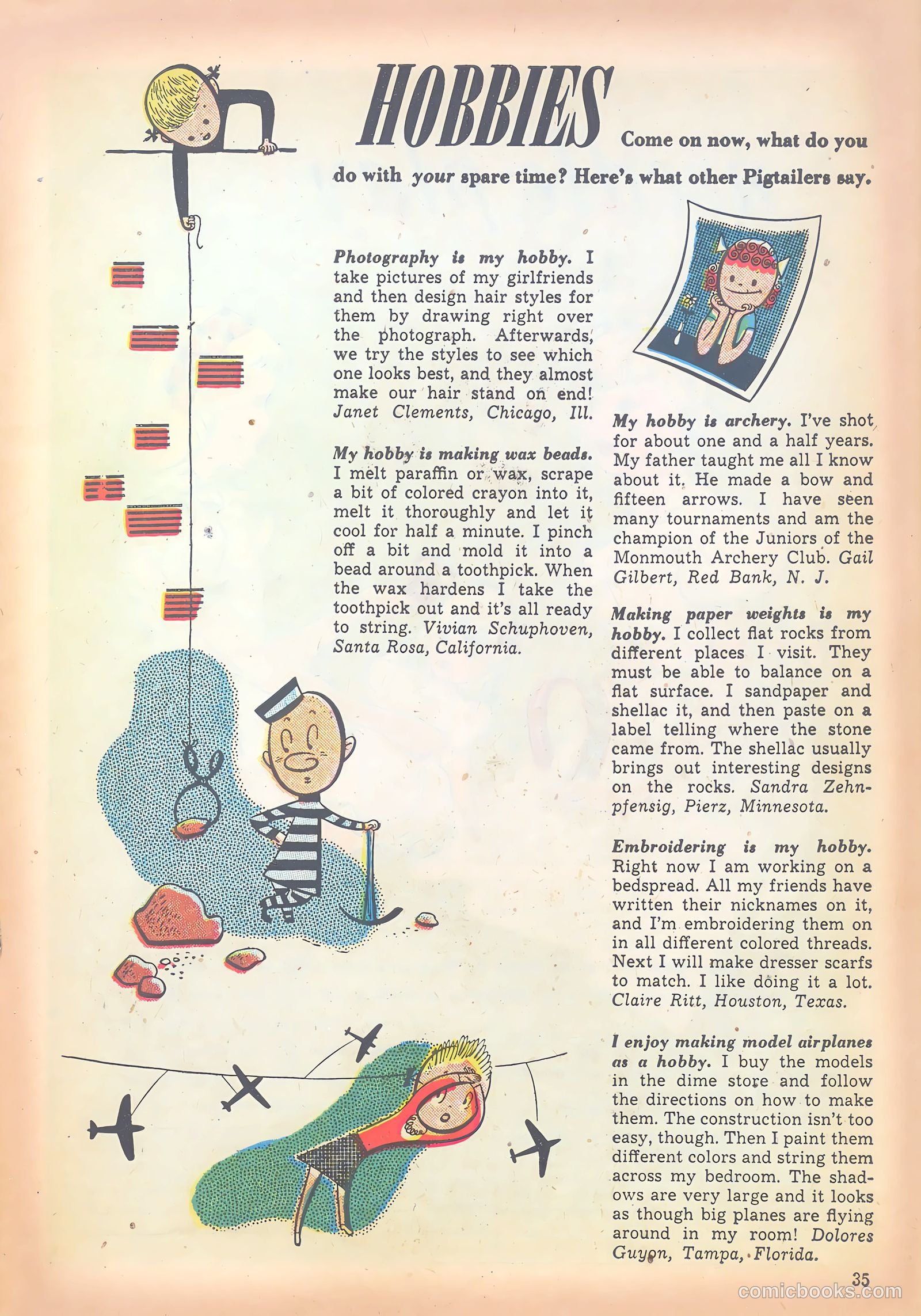 Polly Pigtails #39 (1949) — page 34 of 51