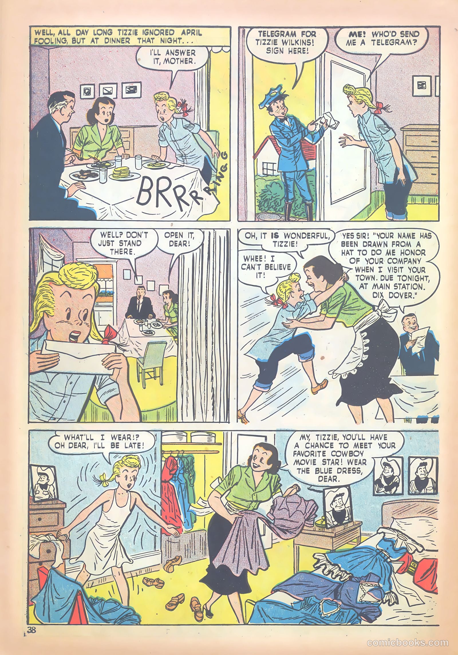 Polly Pigtails #39 (1949) — page 37 of 51