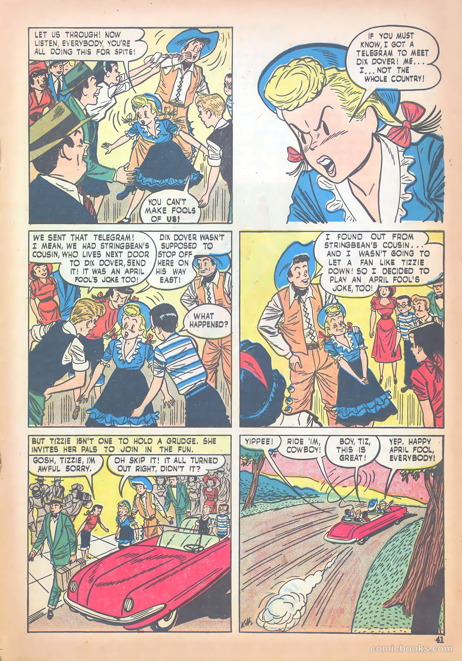 Polly Pigtails #39 (1949) — page 40 of 51