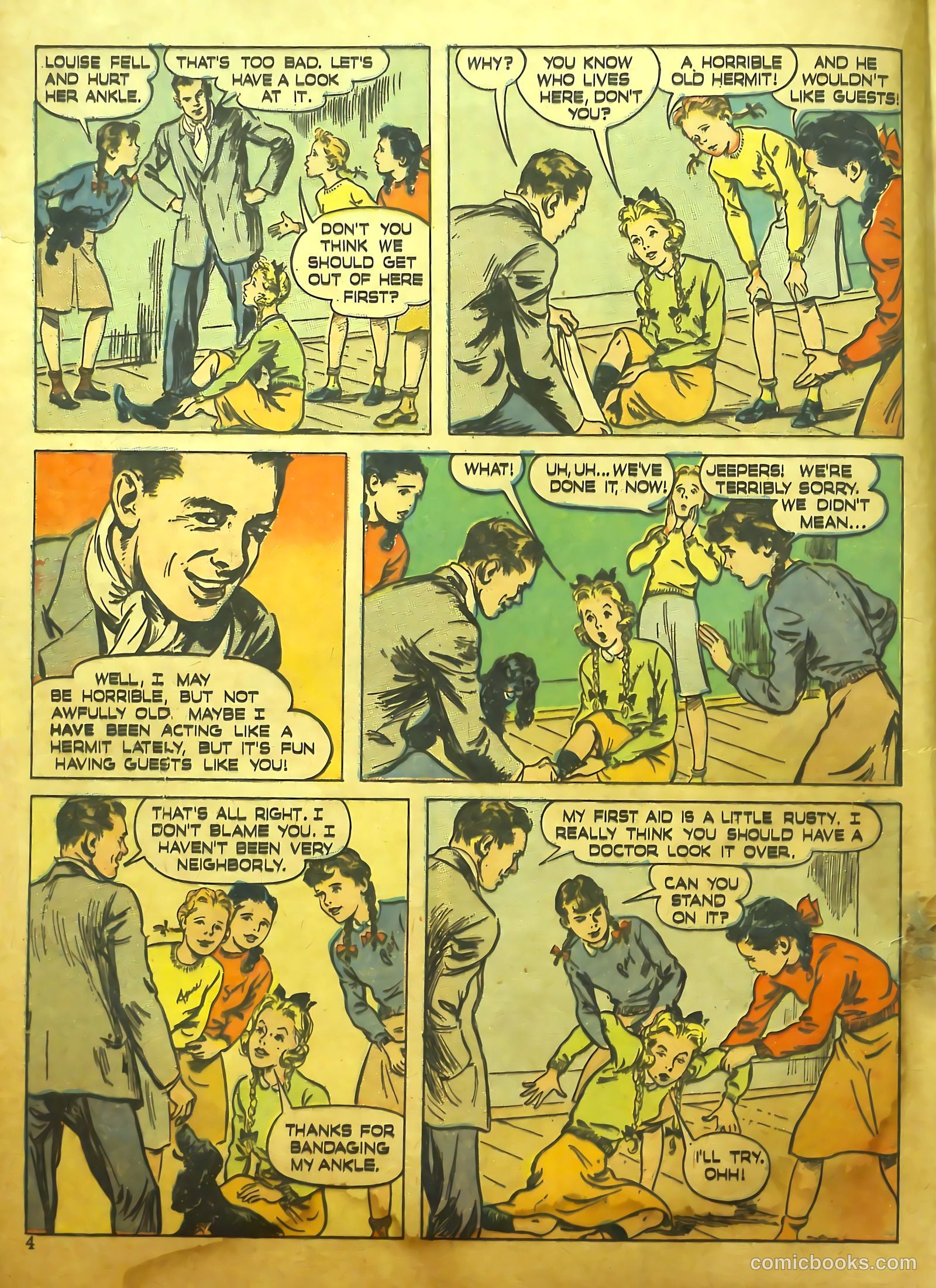 Polly Pigtails #4 (1946) — page 5 of 51