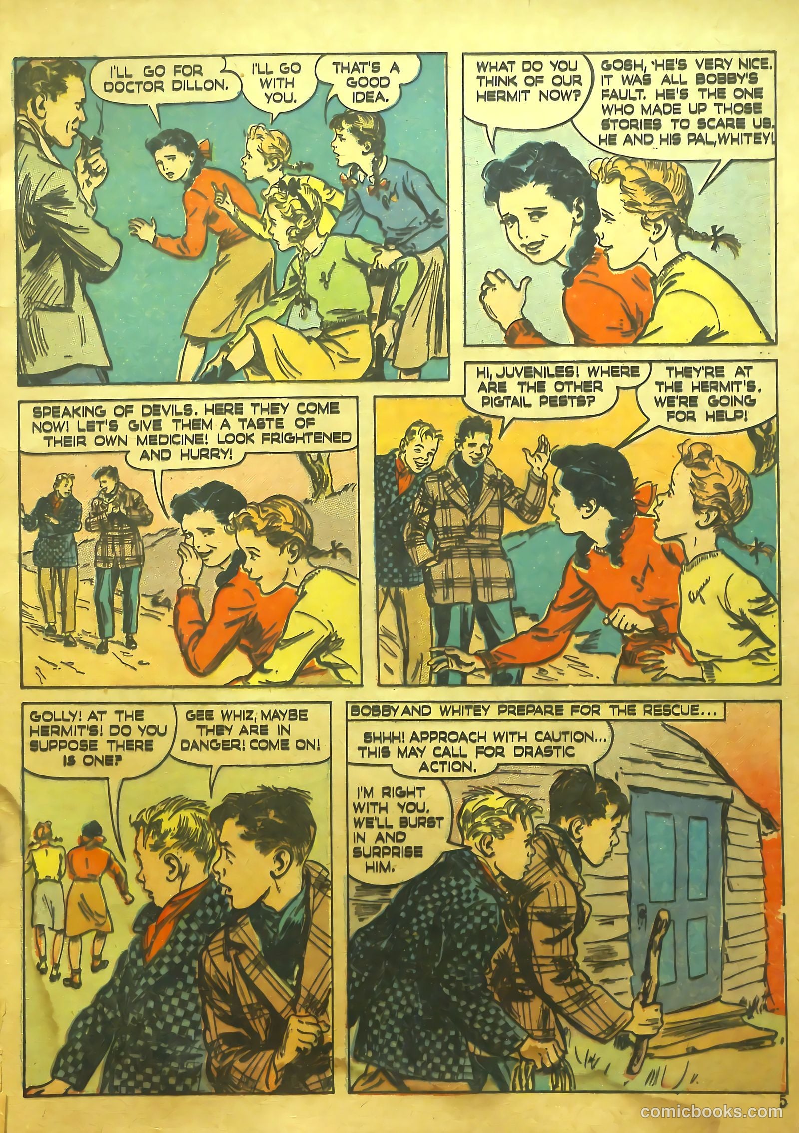 Polly Pigtails #4 (1946) — page 6 of 51