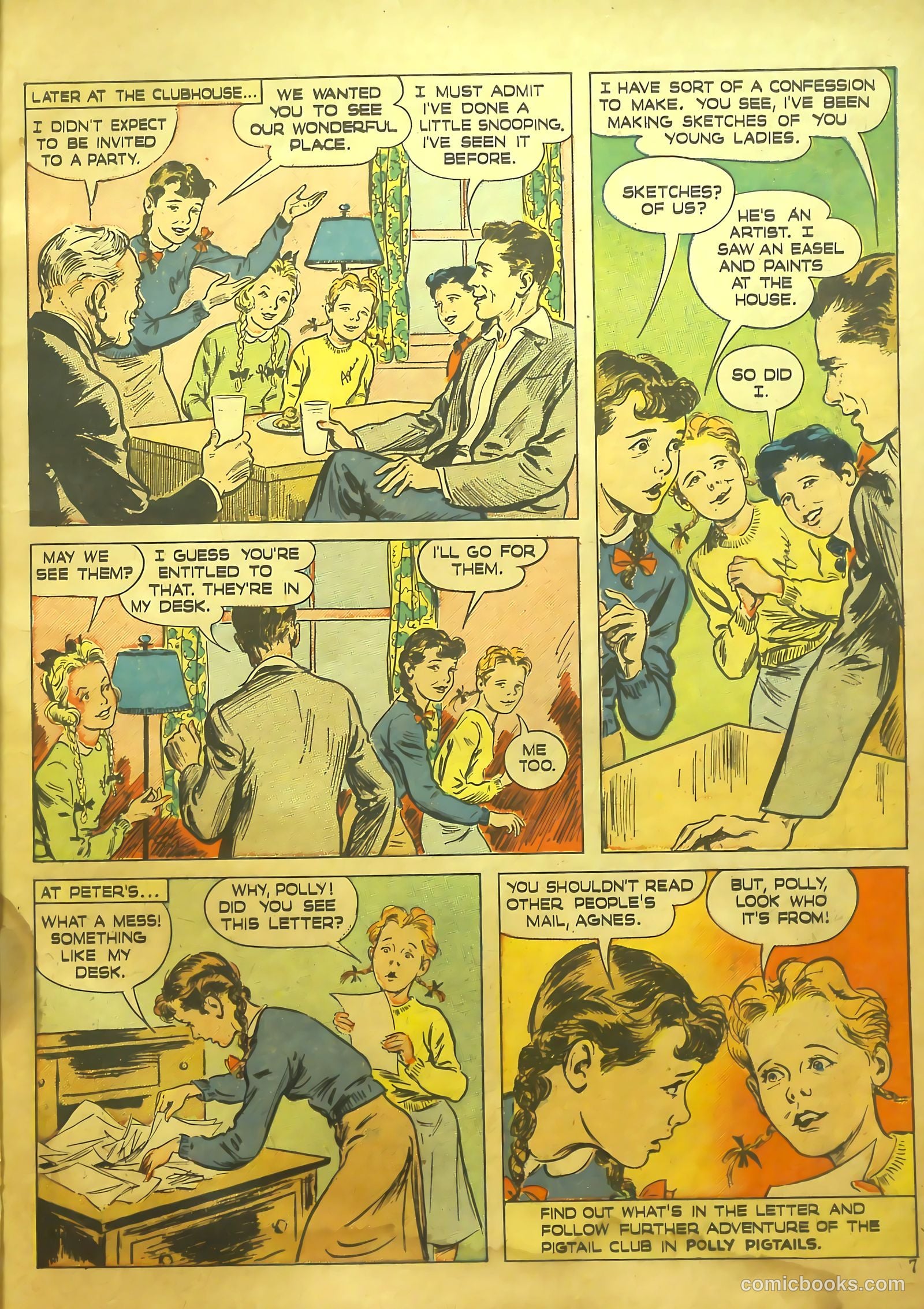 Polly Pigtails #4 (1946) — page 8 of 51