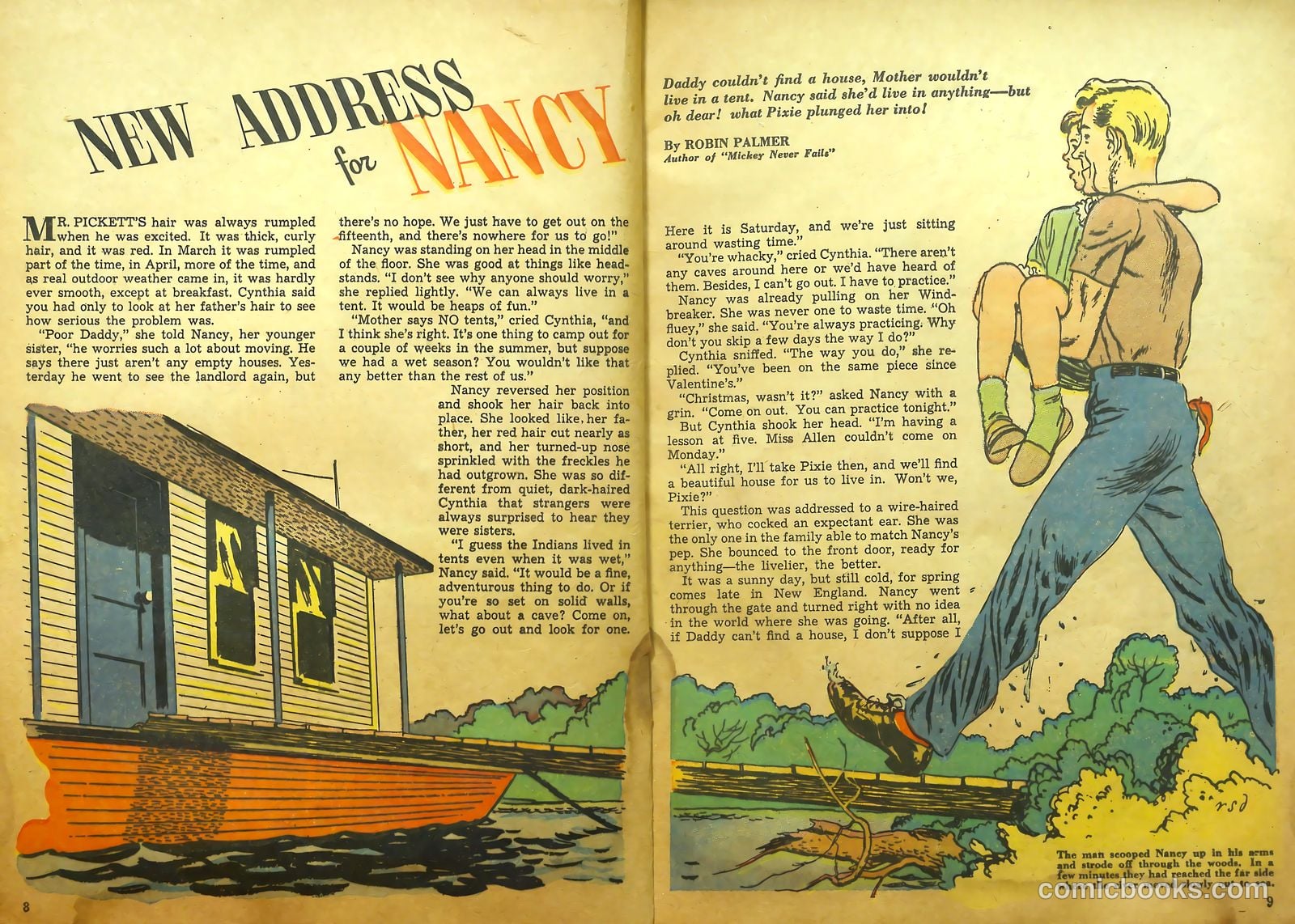 Polly Pigtails #4 (1946) — page 9 of 51