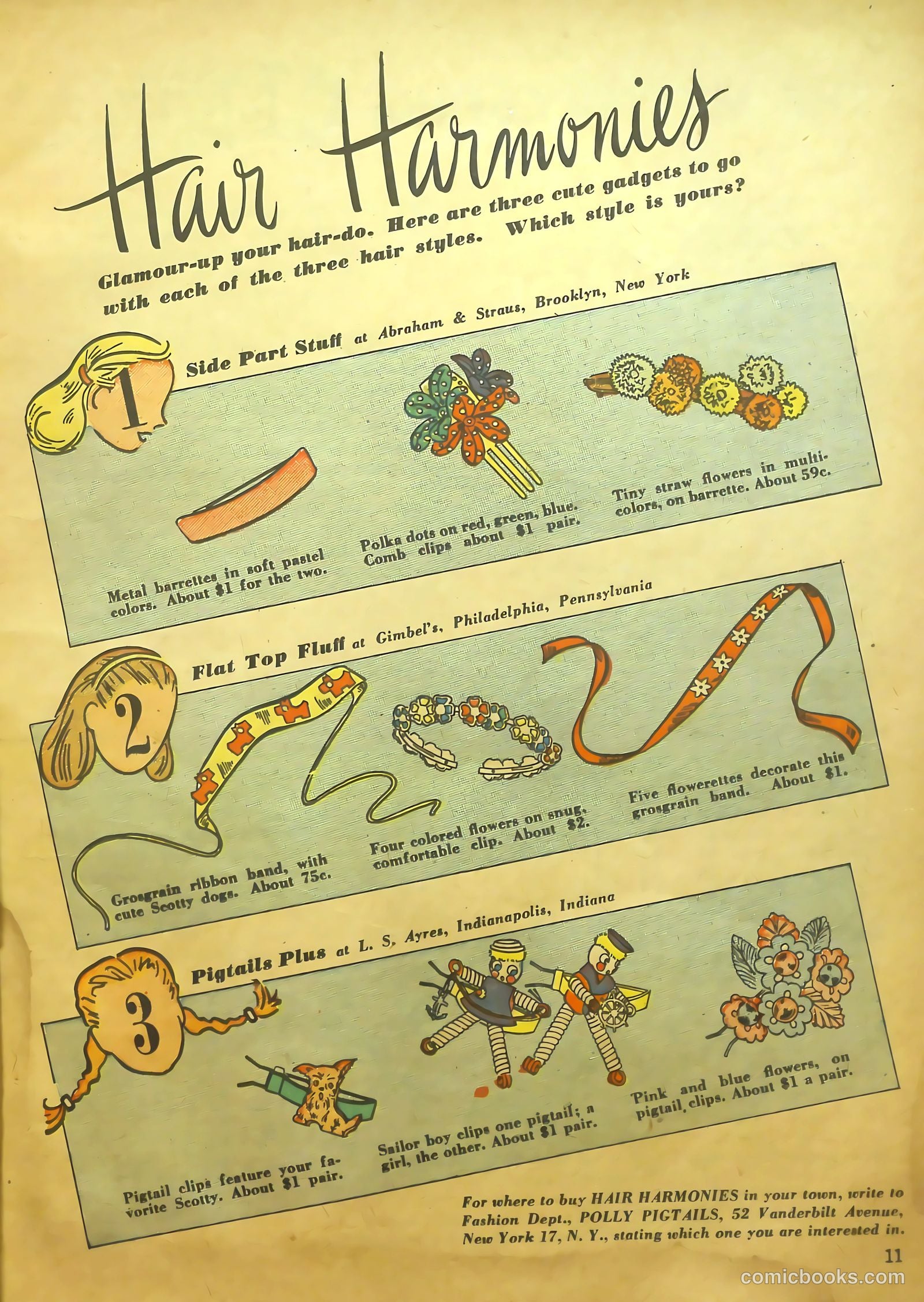 Polly Pigtails #4 (1946) — page 11 of 51