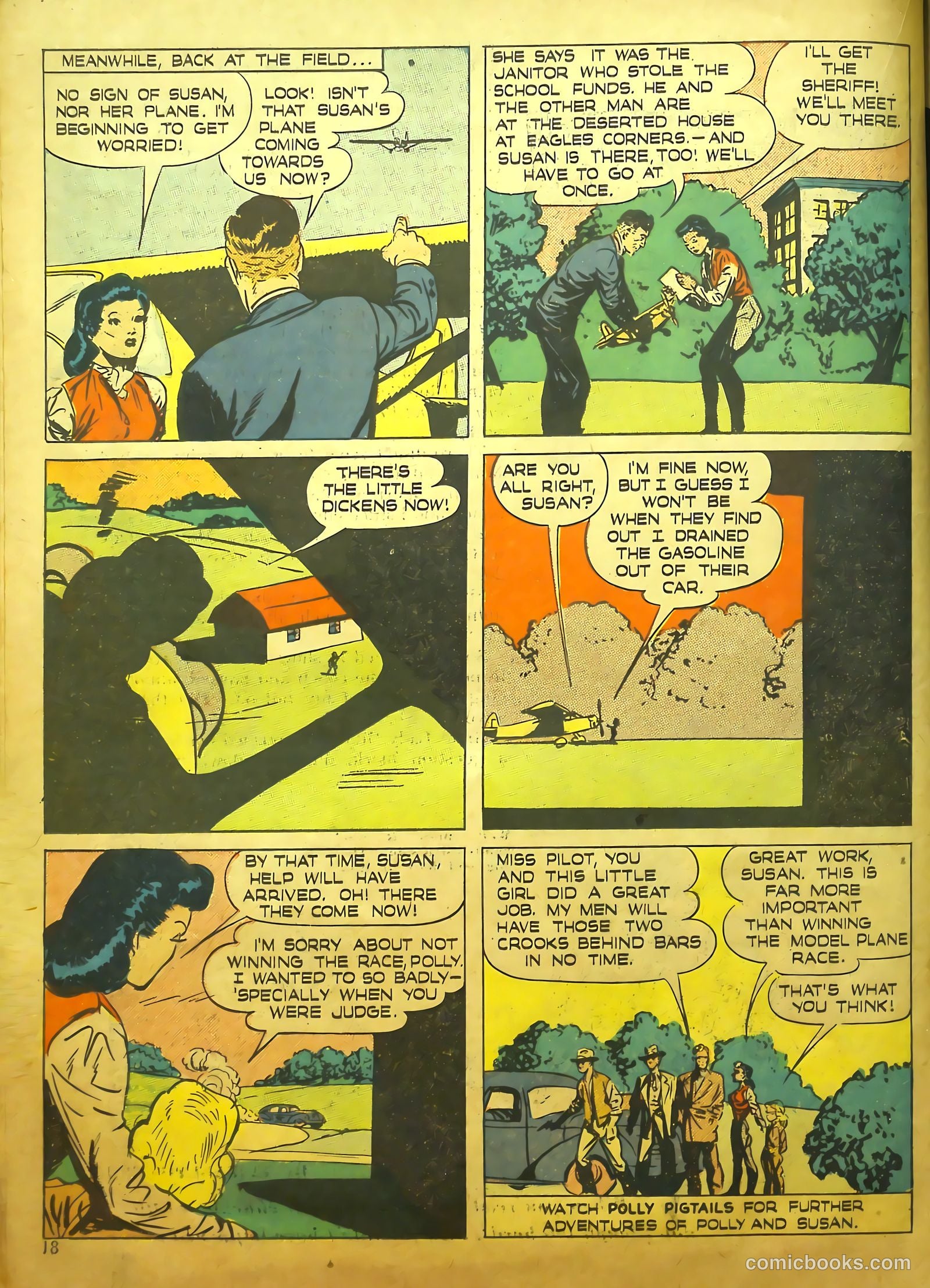 Polly Pigtails #4 (1946) — page 17 of 51