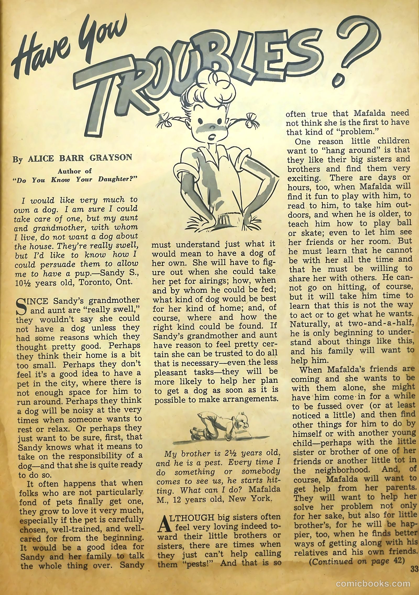 Polly Pigtails #4 (1946) — page 27 of 51