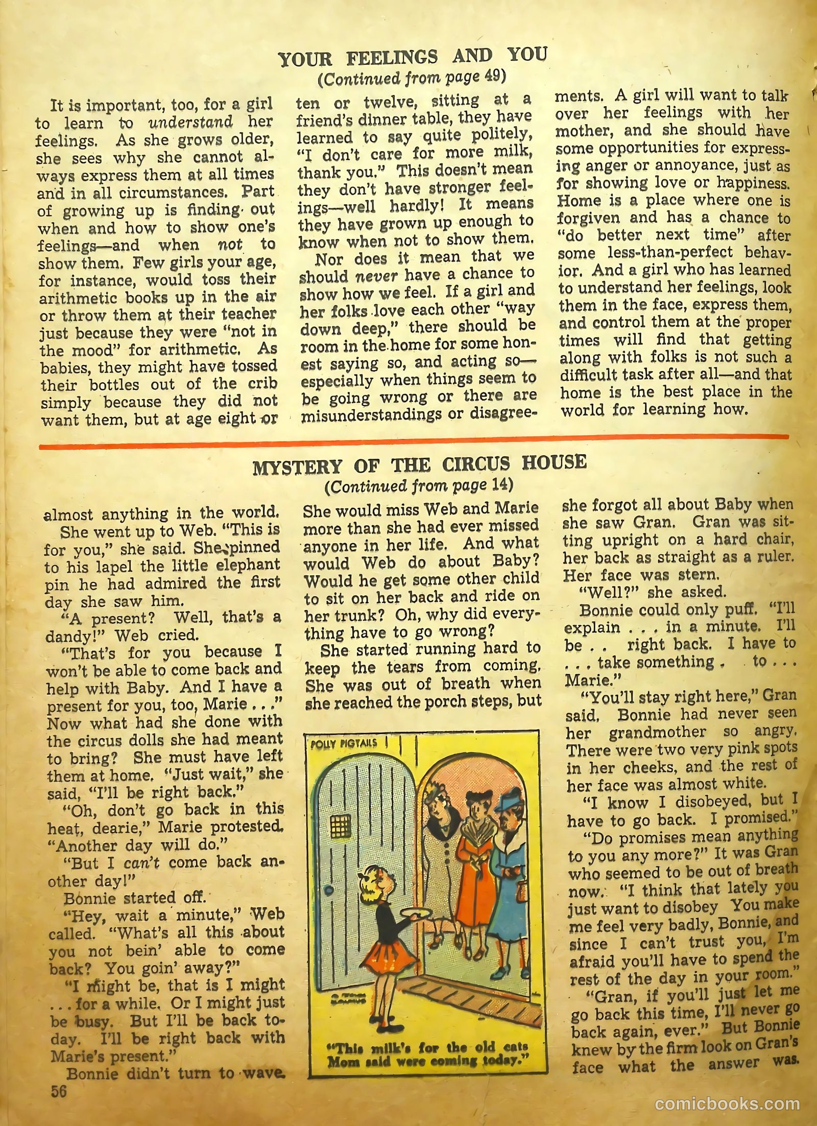 Polly Pigtails #4 (1946) — page 47 of 51