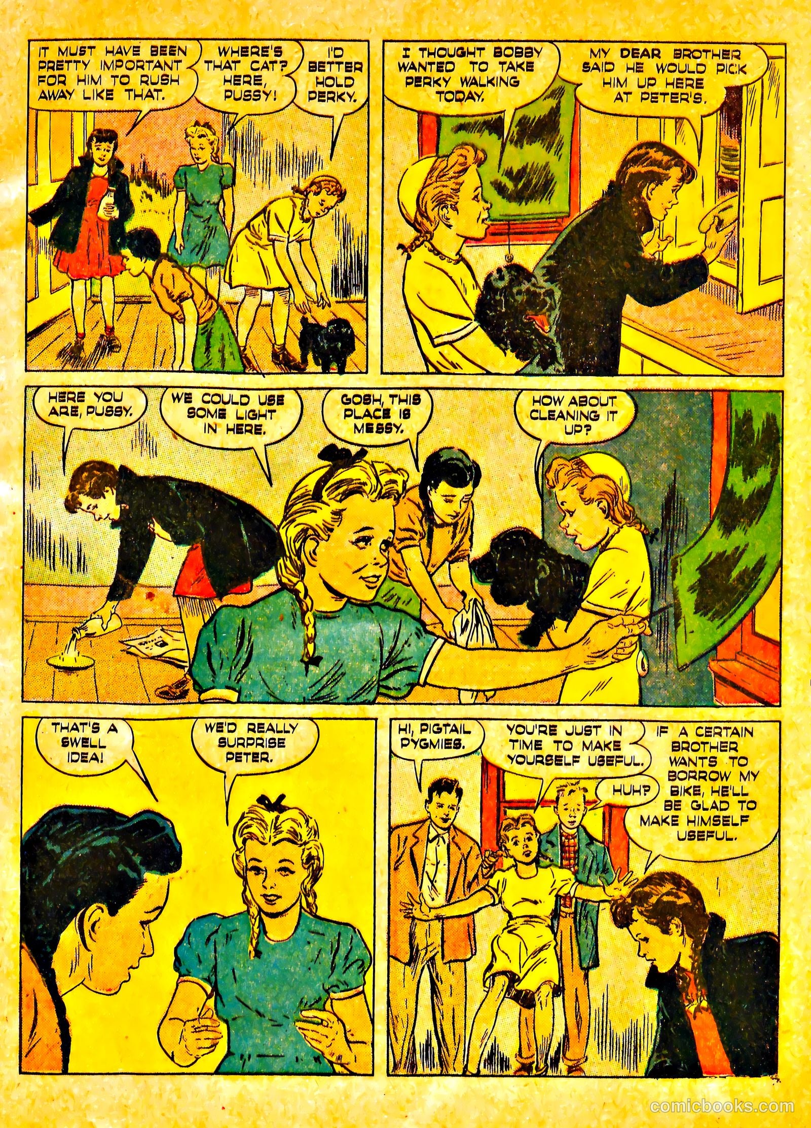 Polly Pigtails #6 (1946) — page 5 of 52