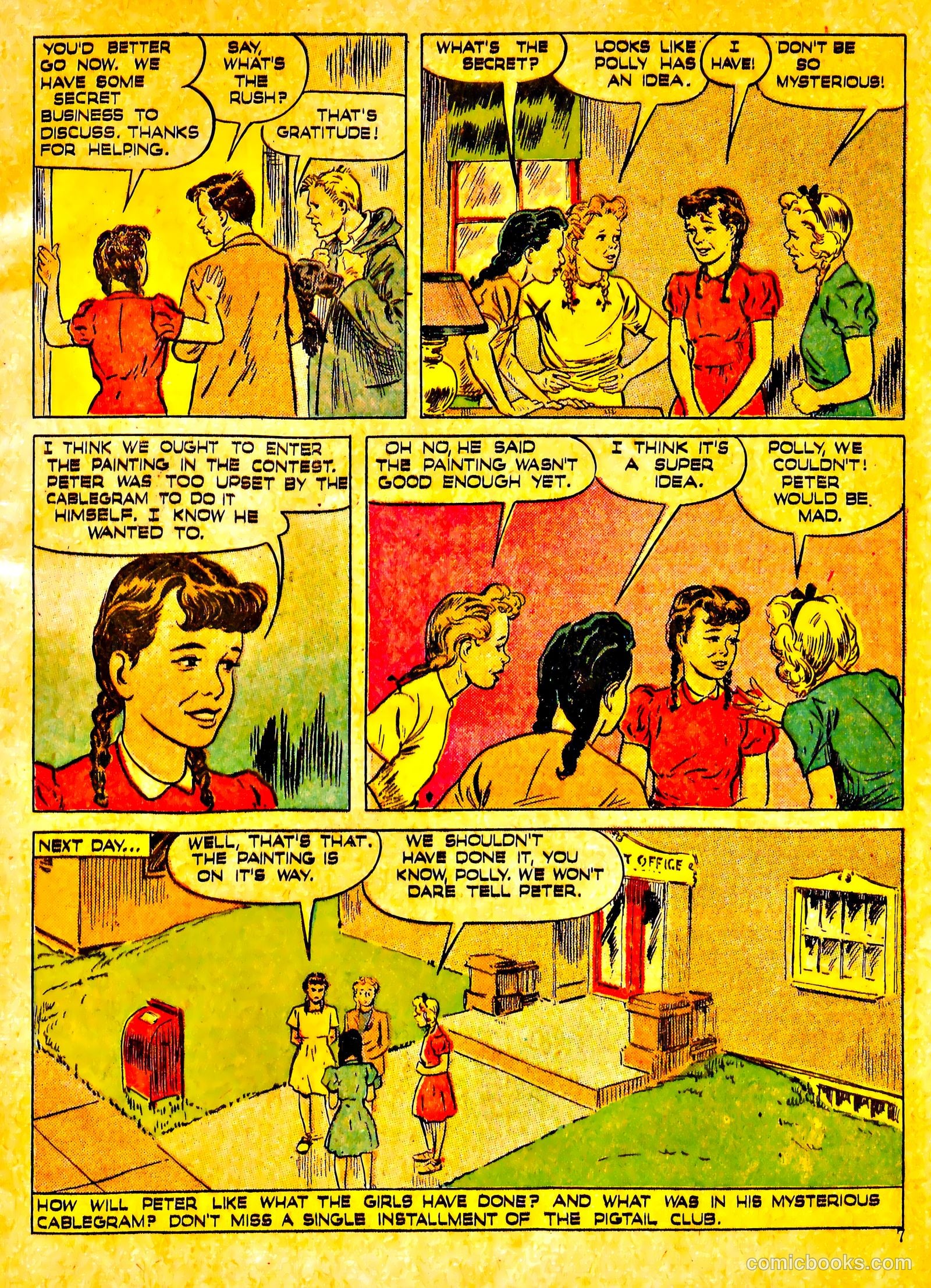 Polly Pigtails #6 (1946) — page 7 of 52