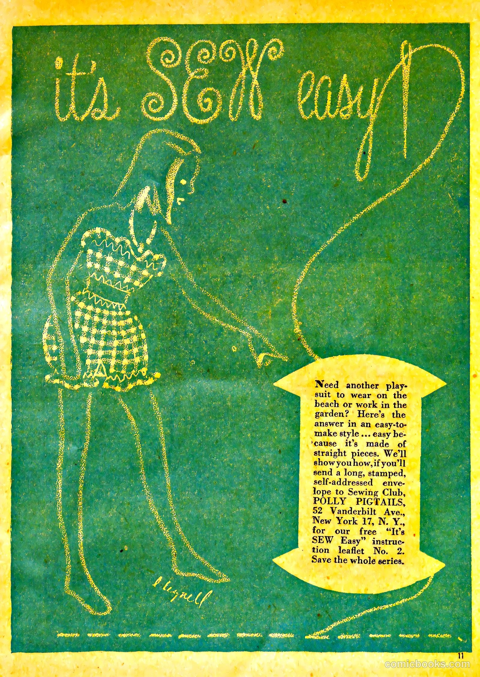 Polly Pigtails #6 (1946) — page 11 of 52