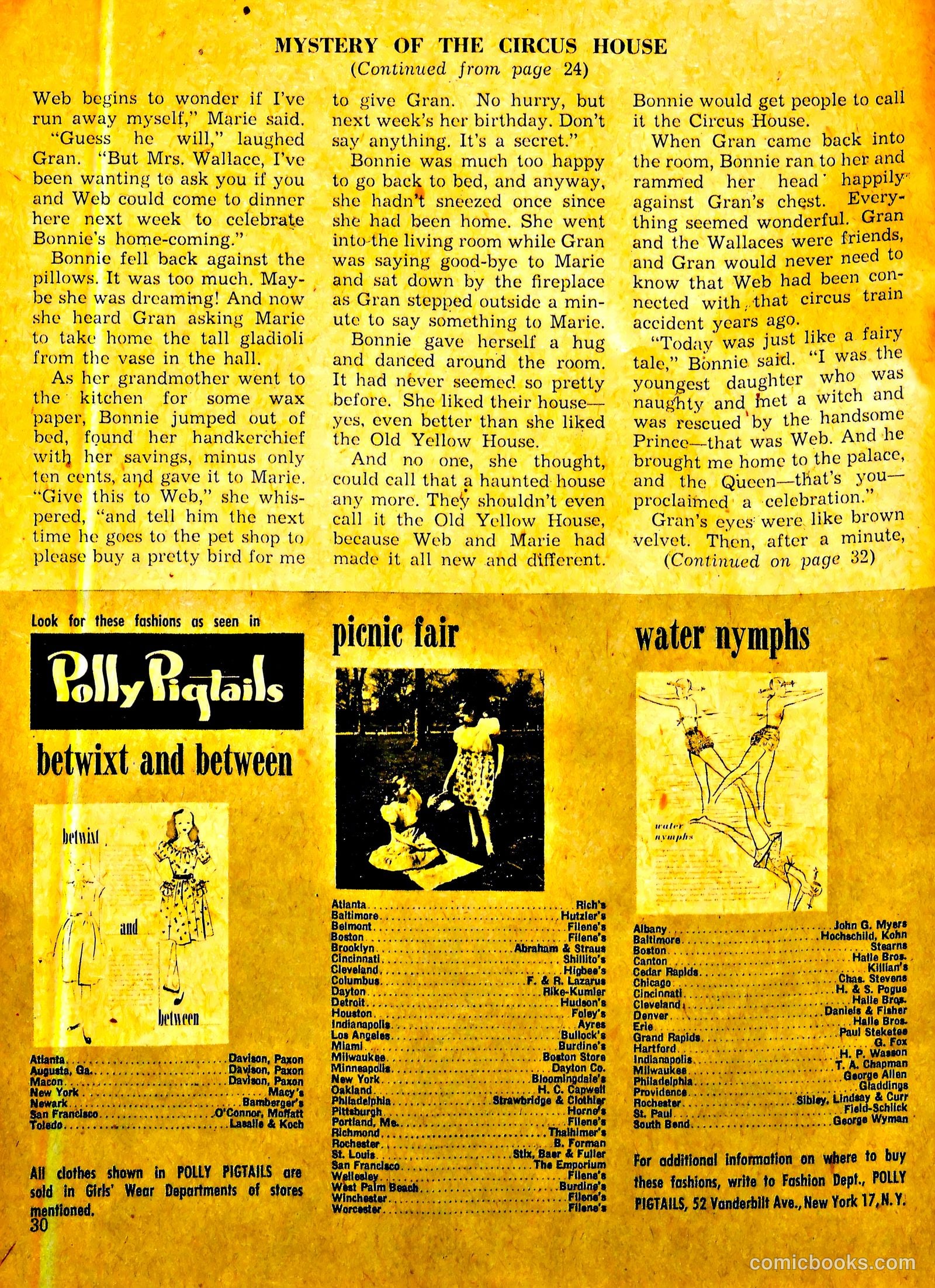 Polly Pigtails #6 (1946) — page 30 of 52