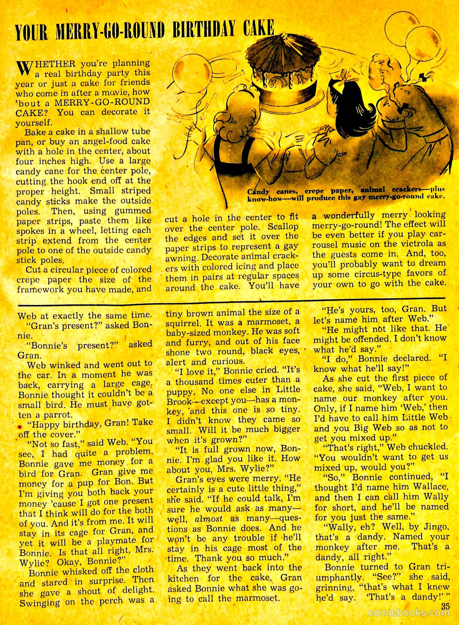 Polly Pigtails #6 (1946) — page 35 of 52