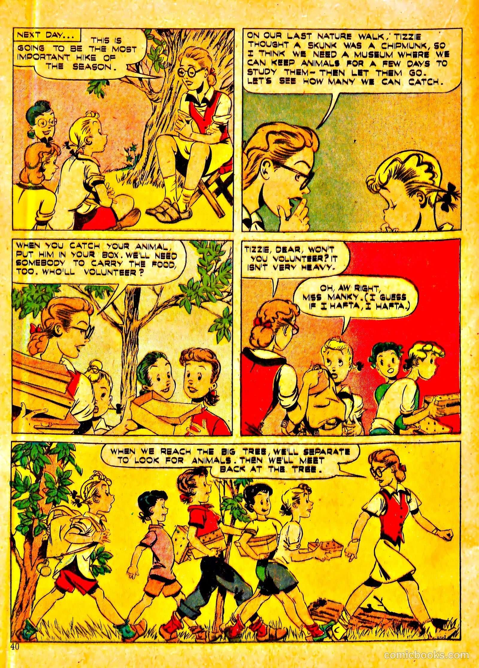 Polly Pigtails #6 (1946) — page 40 of 52