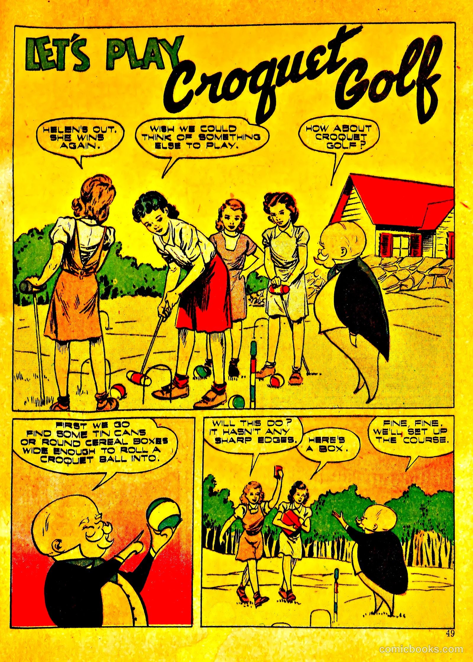 Polly Pigtails #6 (1946) — page 49 of 52