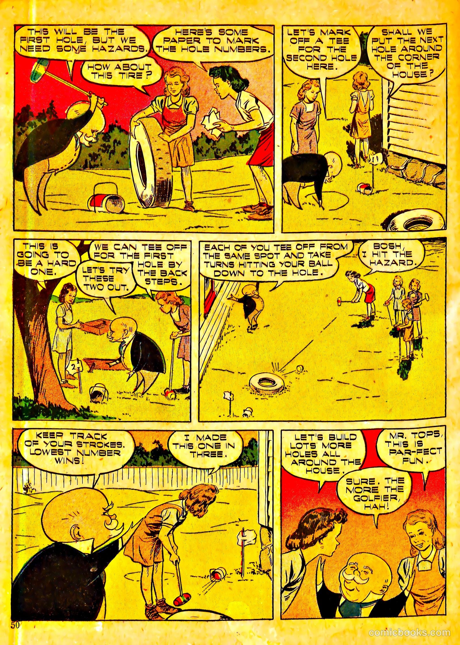 Polly Pigtails #6 (1946) — page 50 of 52