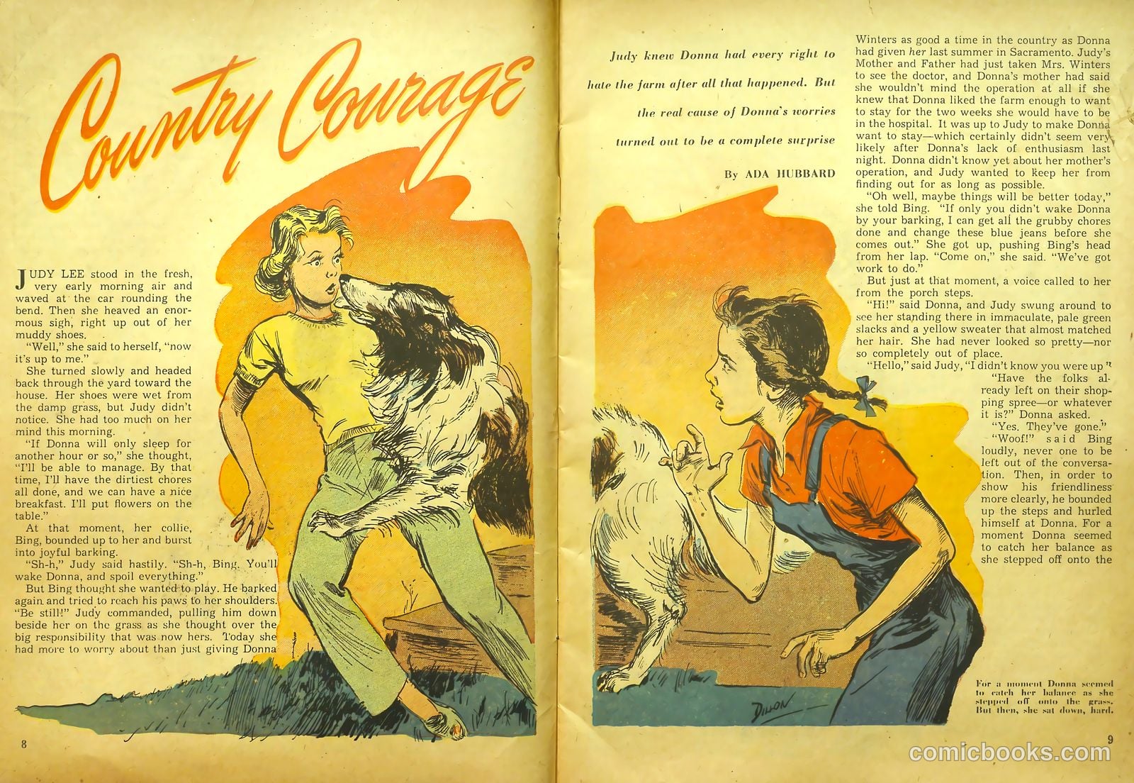 Polly Pigtails #7 (1946) — page 8 of 46