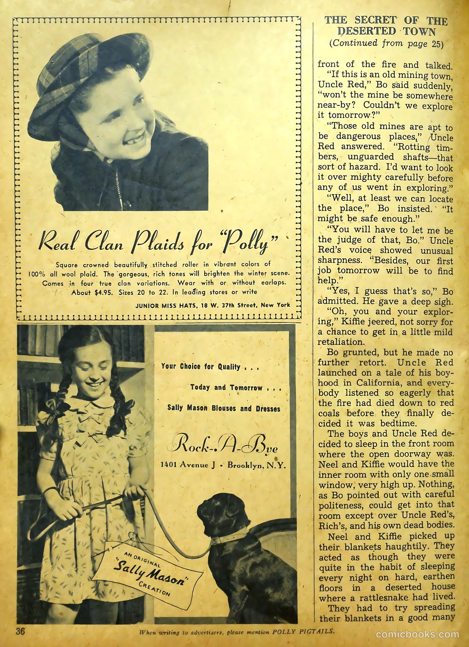 Polly Pigtails #7 (1946) — page 31 of 46