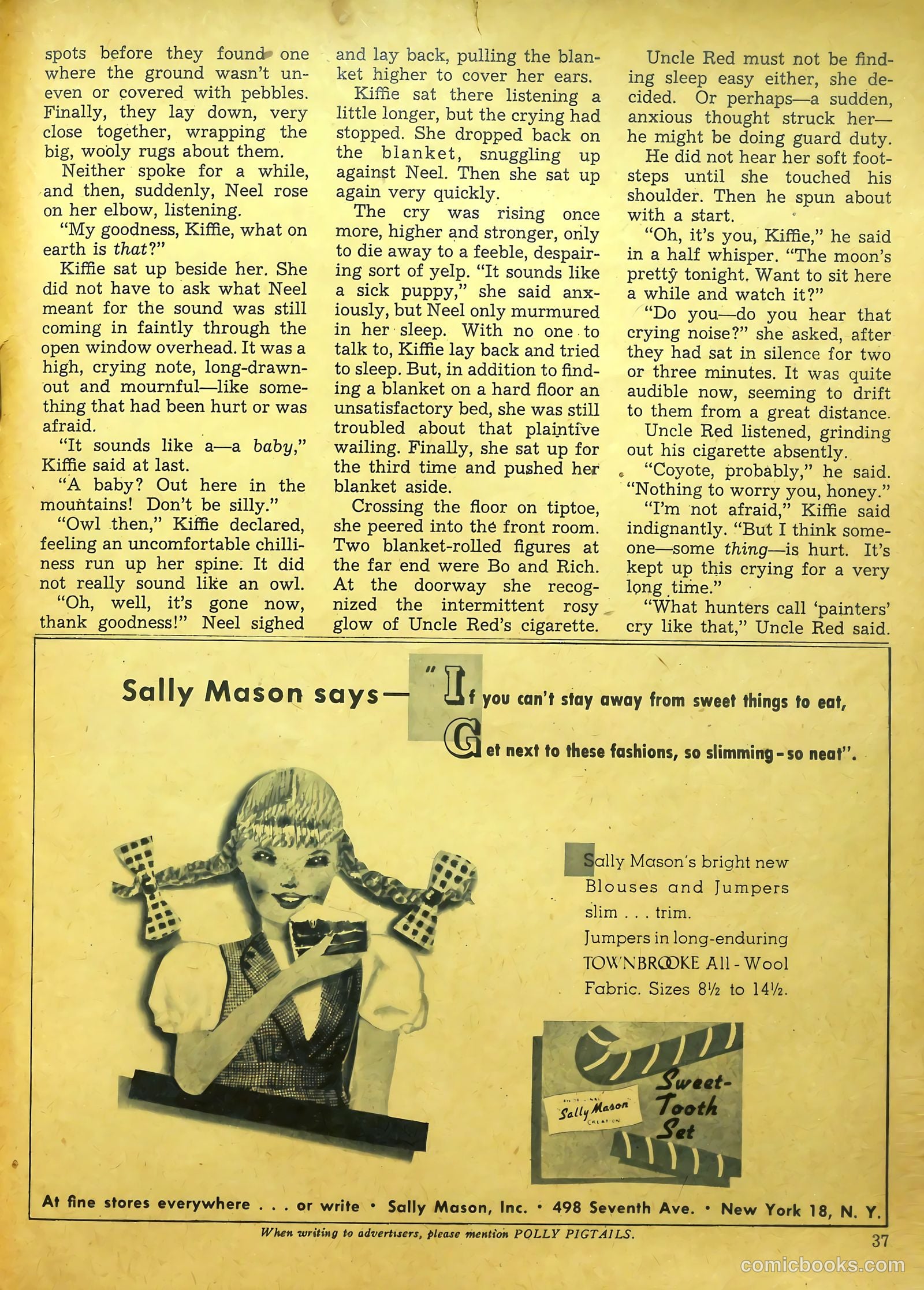Polly Pigtails #7 (1946) — page 32 of 46