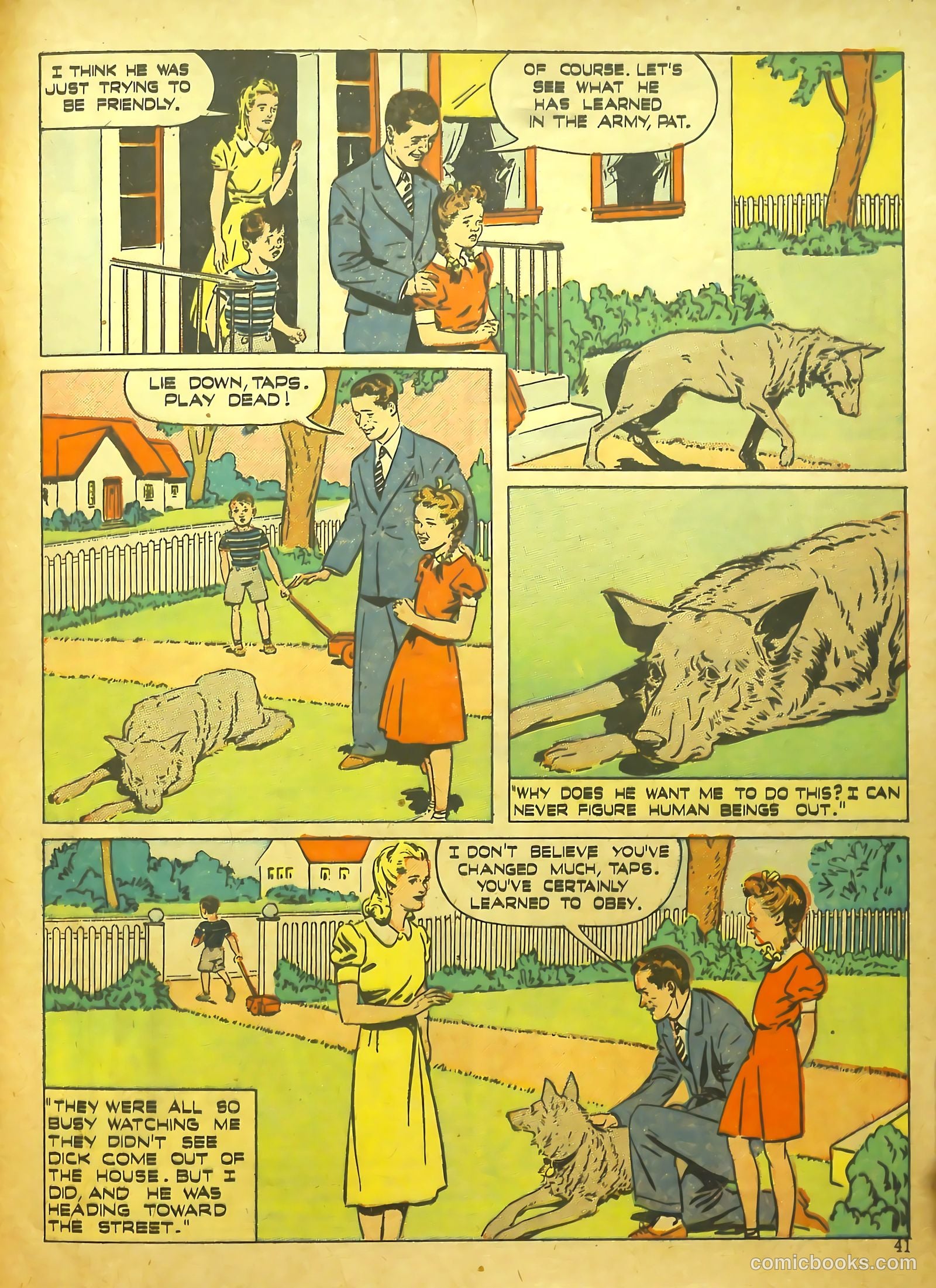 Polly Pigtails #7 (1946) — page 36 of 46