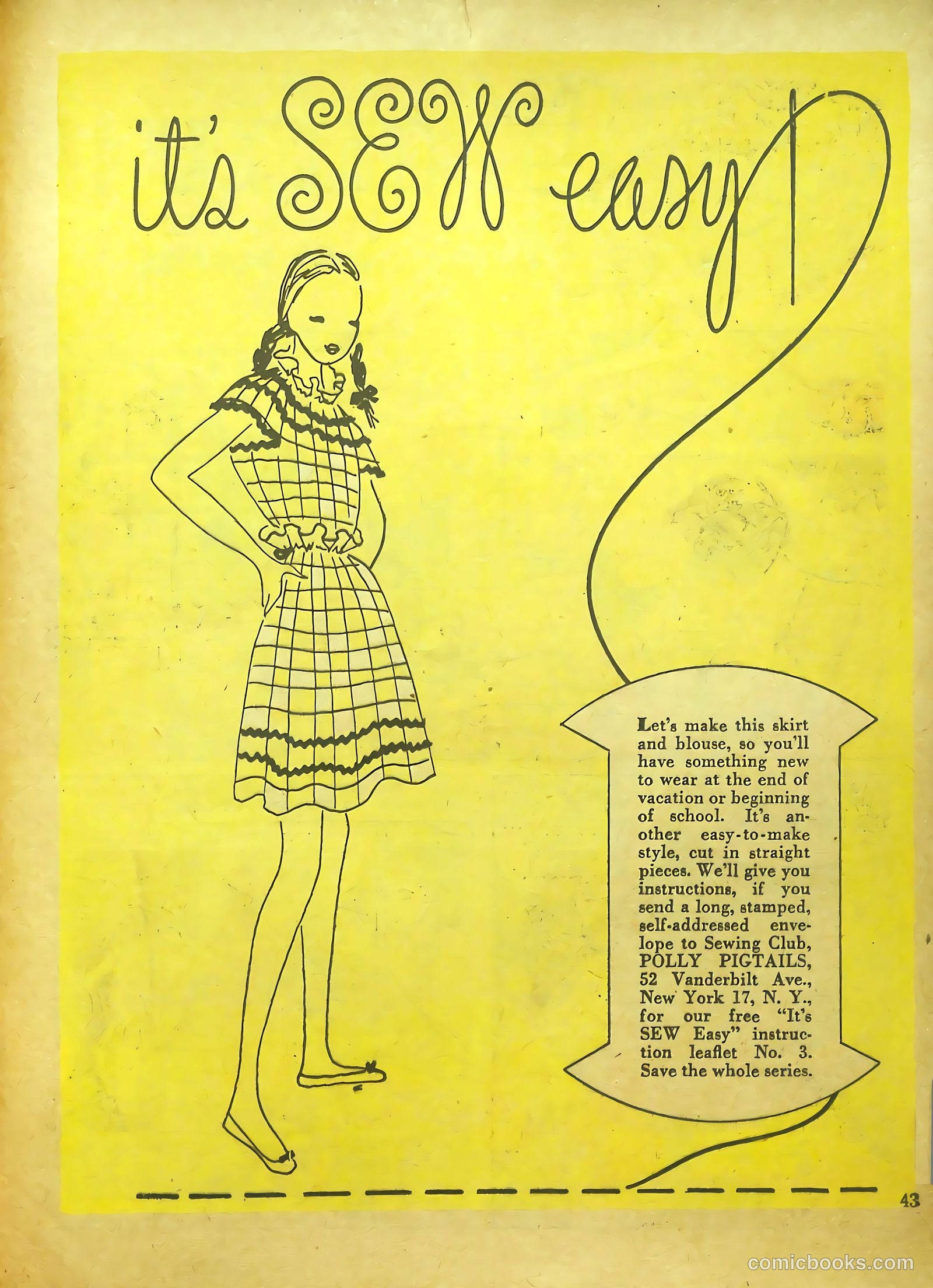 Polly Pigtails #7 (1946) — page 38 of 46