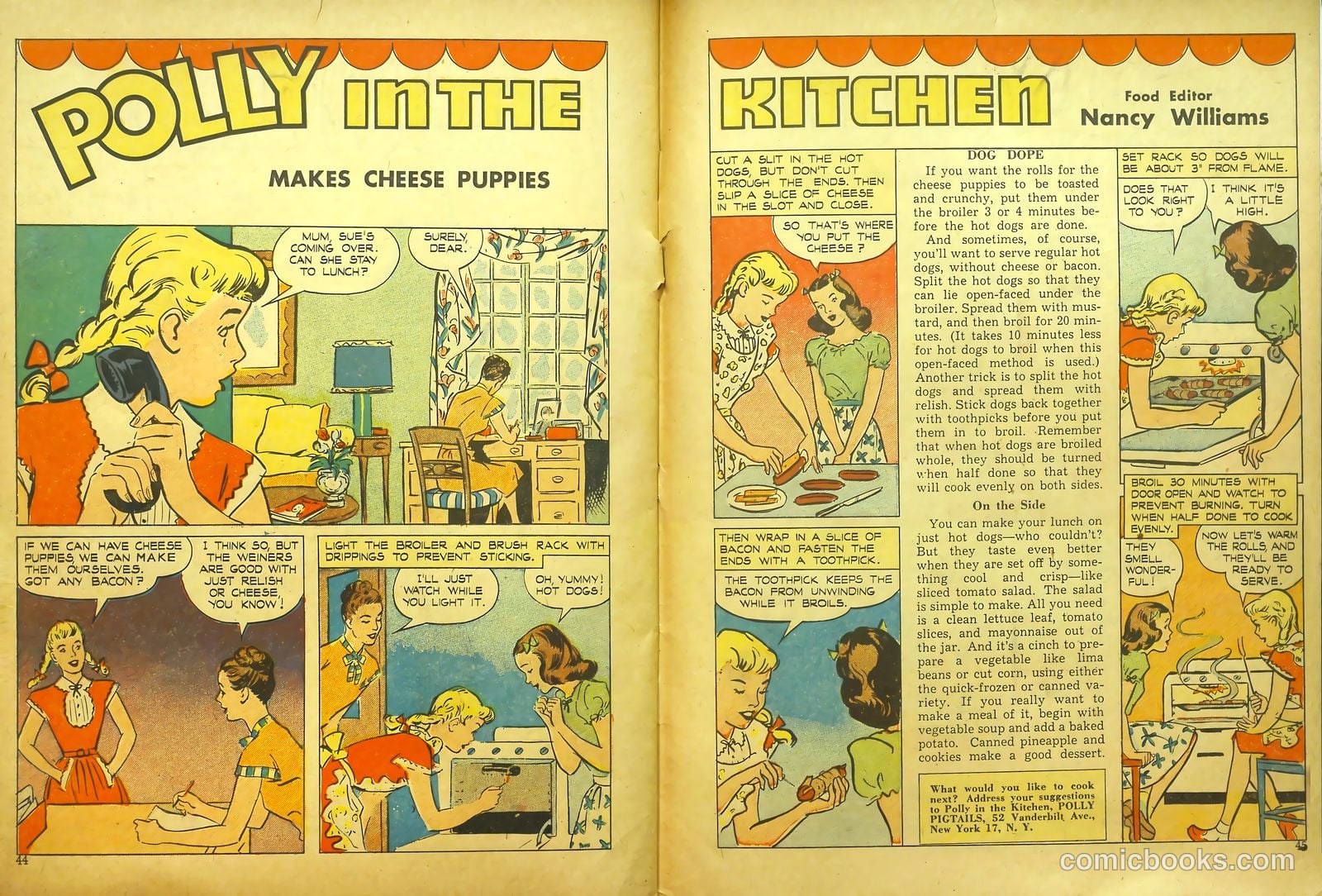 Polly Pigtails #7 (1946) — page 39 of 46