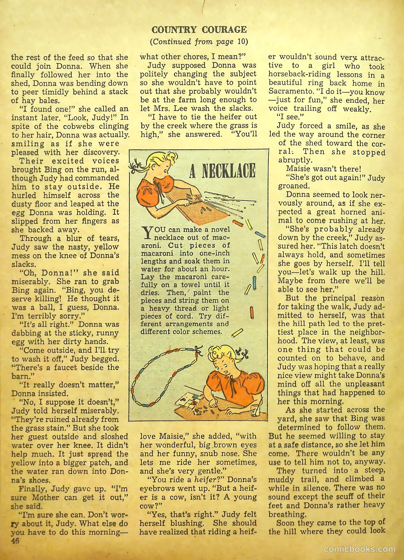Polly Pigtails #7 (1946) — page 40 of 46