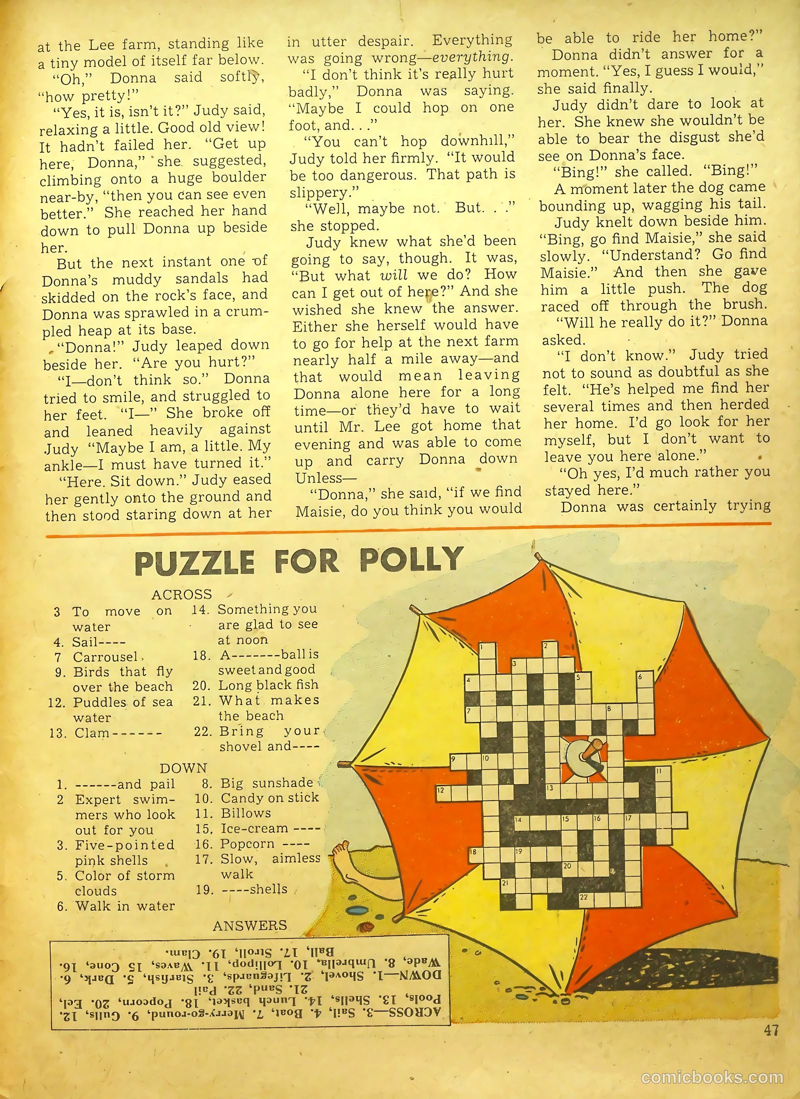 Polly Pigtails #7 (1946) — page 41 of 46