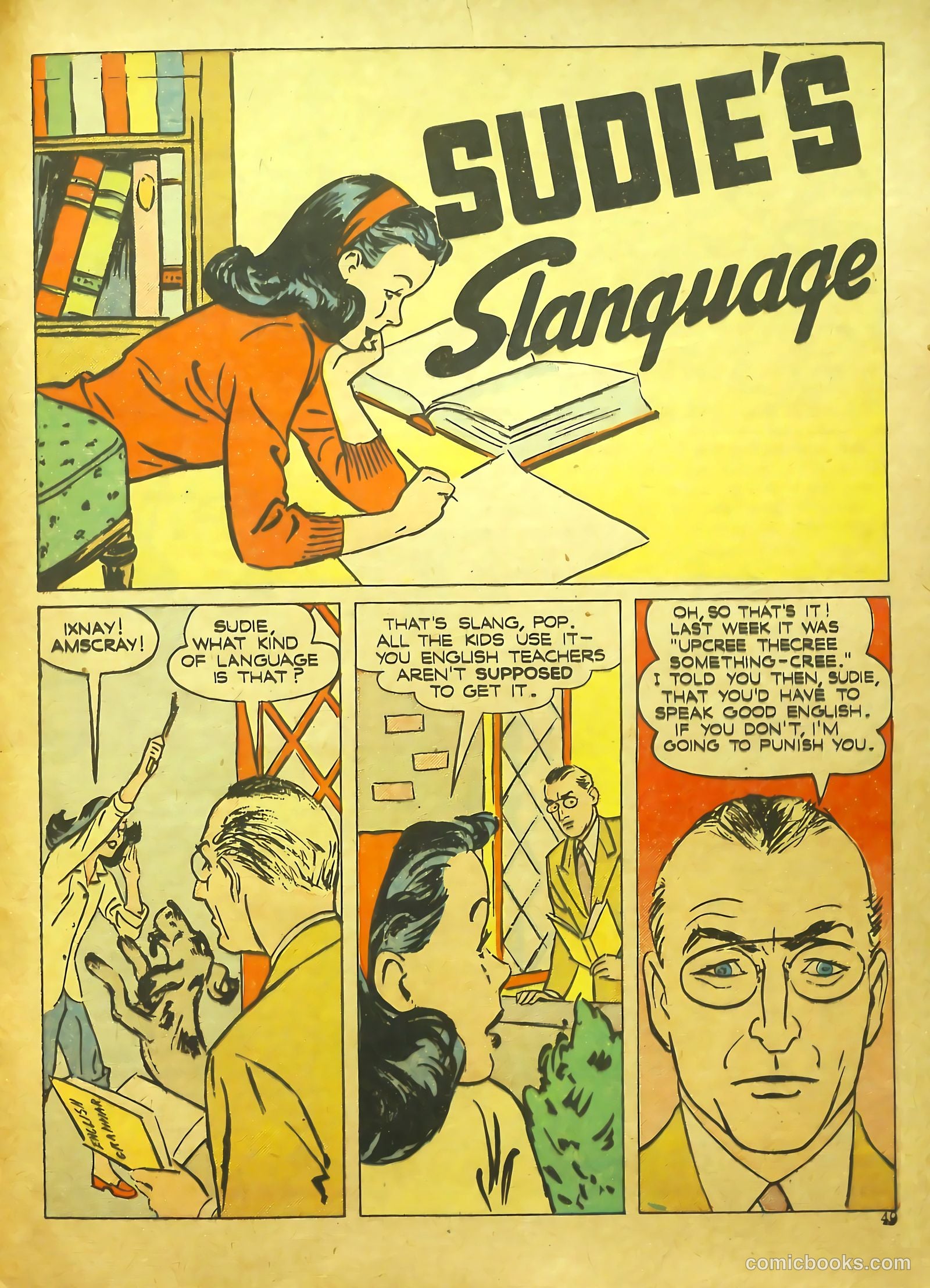 Polly Pigtails #7 (1946) — page 43 of 46