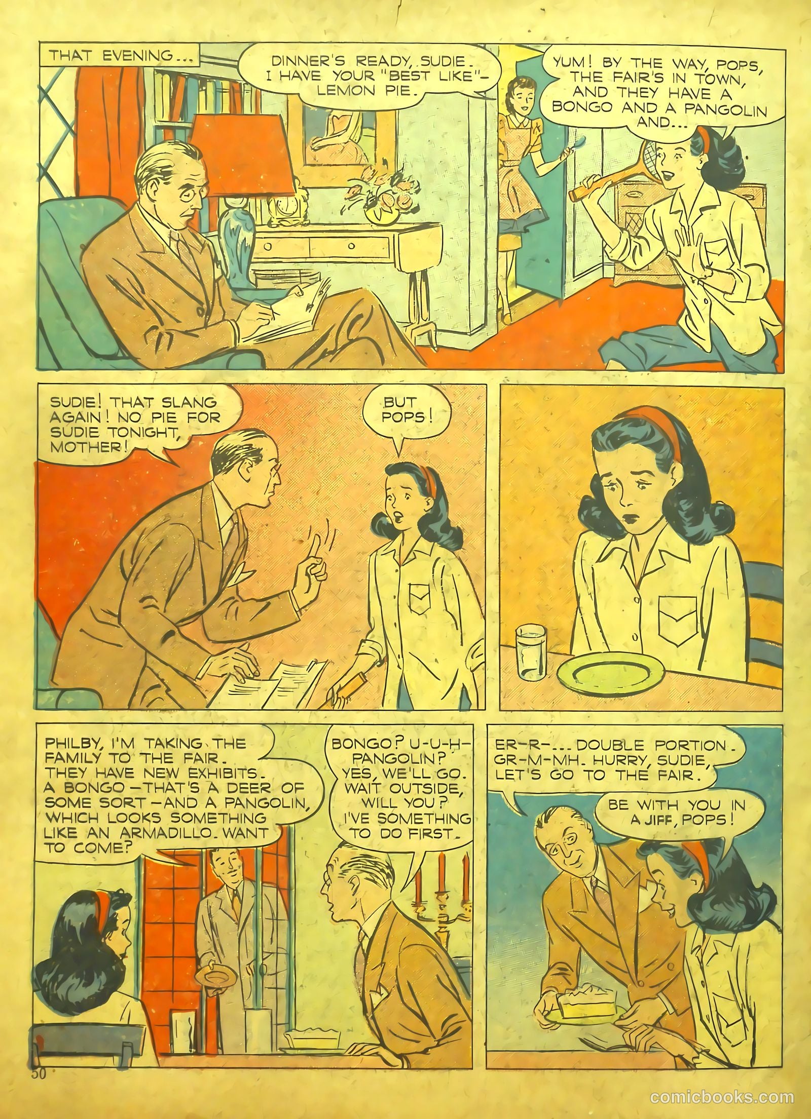 Polly Pigtails #7 (1946) — page 44 of 46