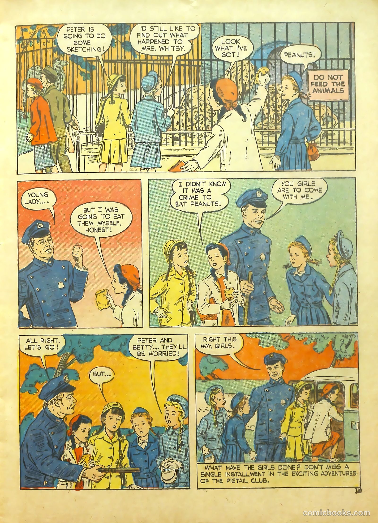 Polly Pigtails #8 (1946) — page 16 of 52