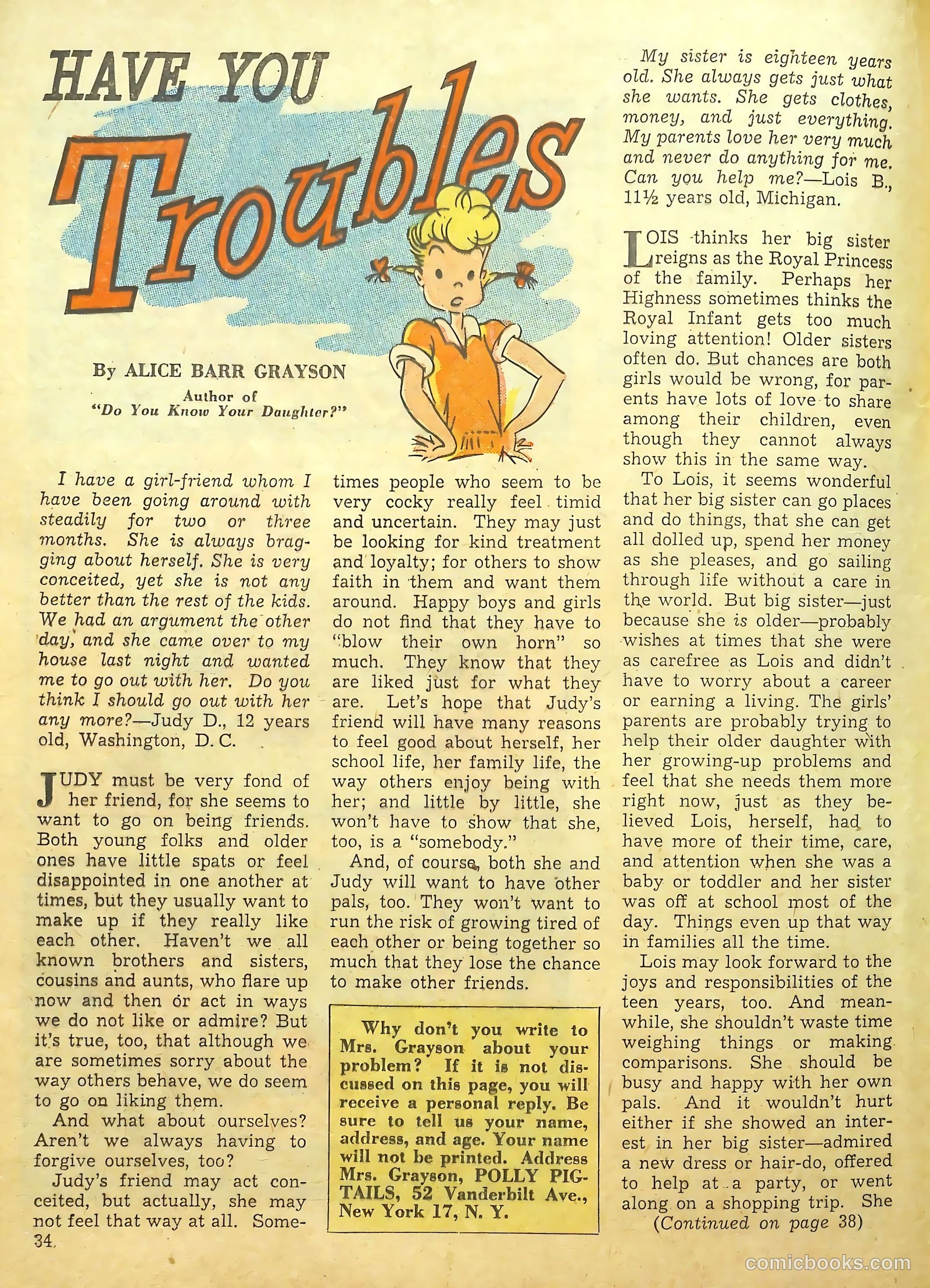 Polly Pigtails #8 (1946) — page 28 of 52