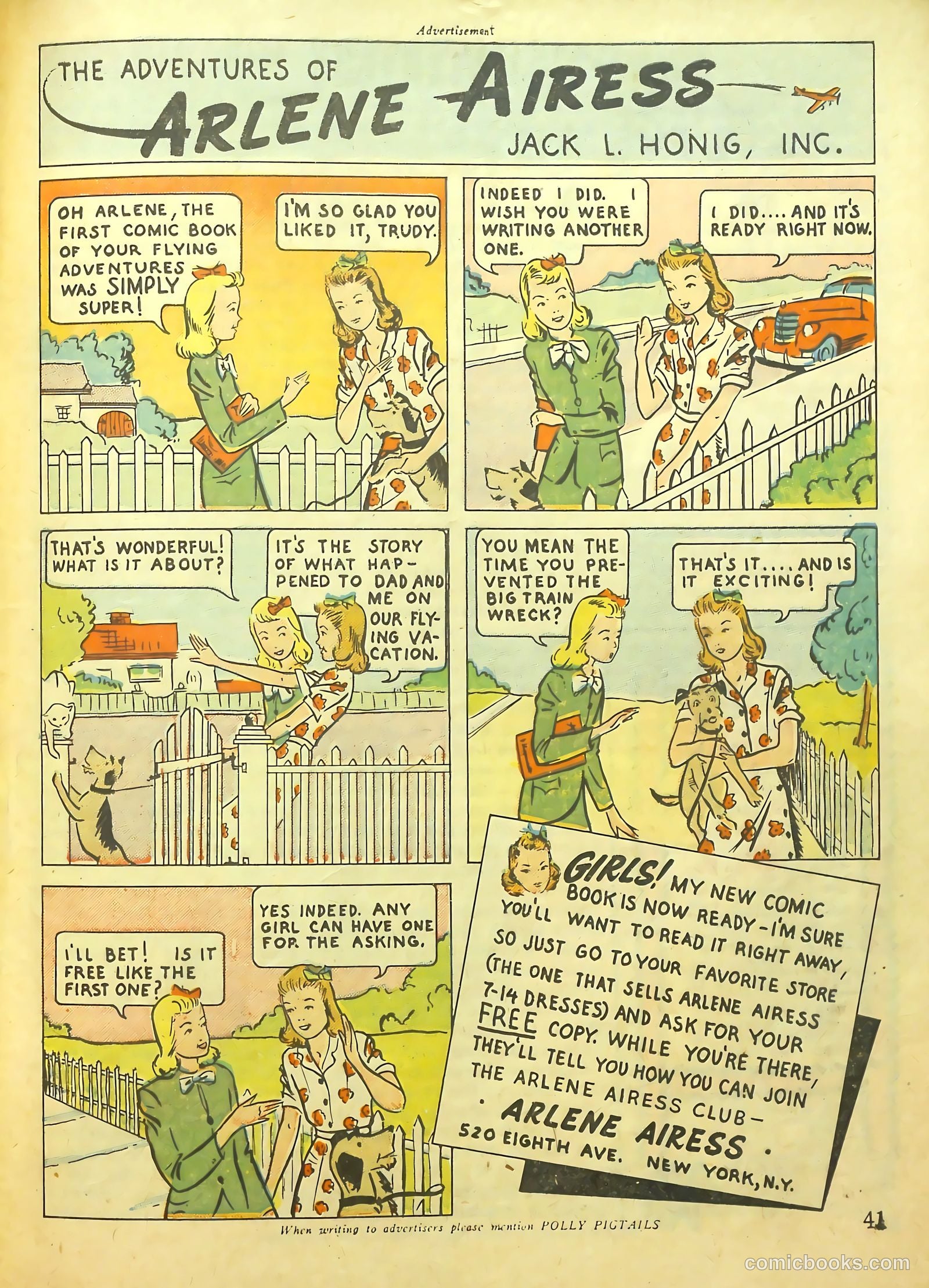 Polly Pigtails #8 (1946) — page 34 of 52