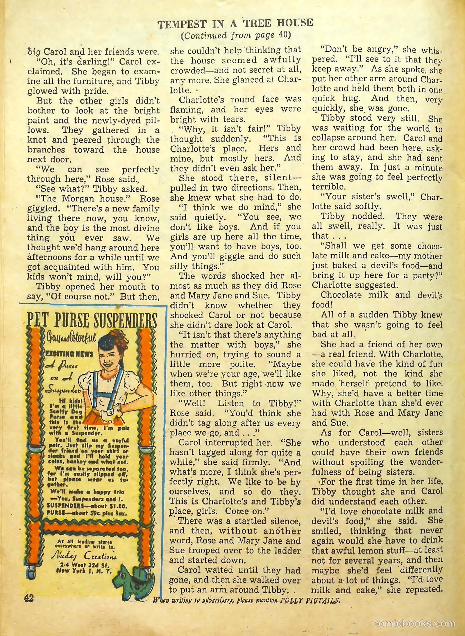 Polly Pigtails #8 (1946) — page 35 of 52