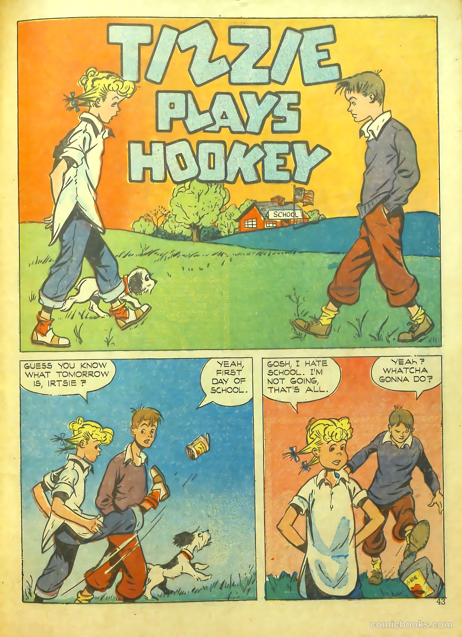 Polly Pigtails #8 (1946) — page 36 of 52