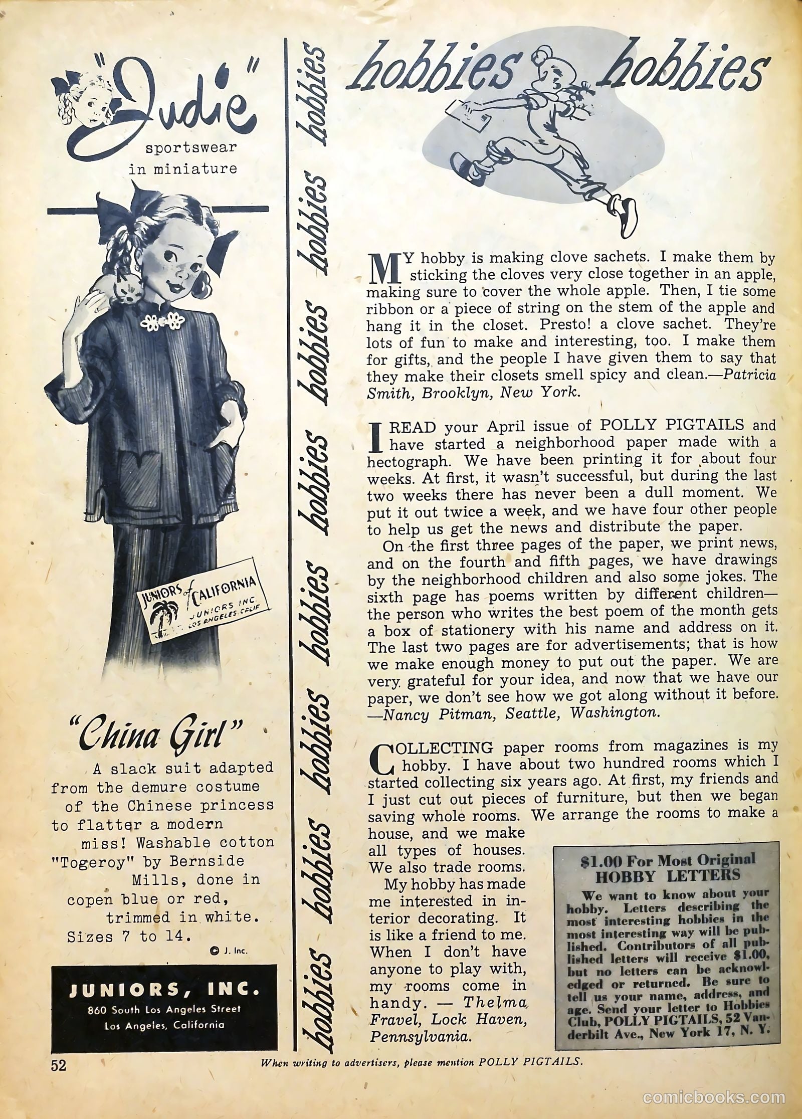Polly Pigtails #8 (1946) — page 45 of 52