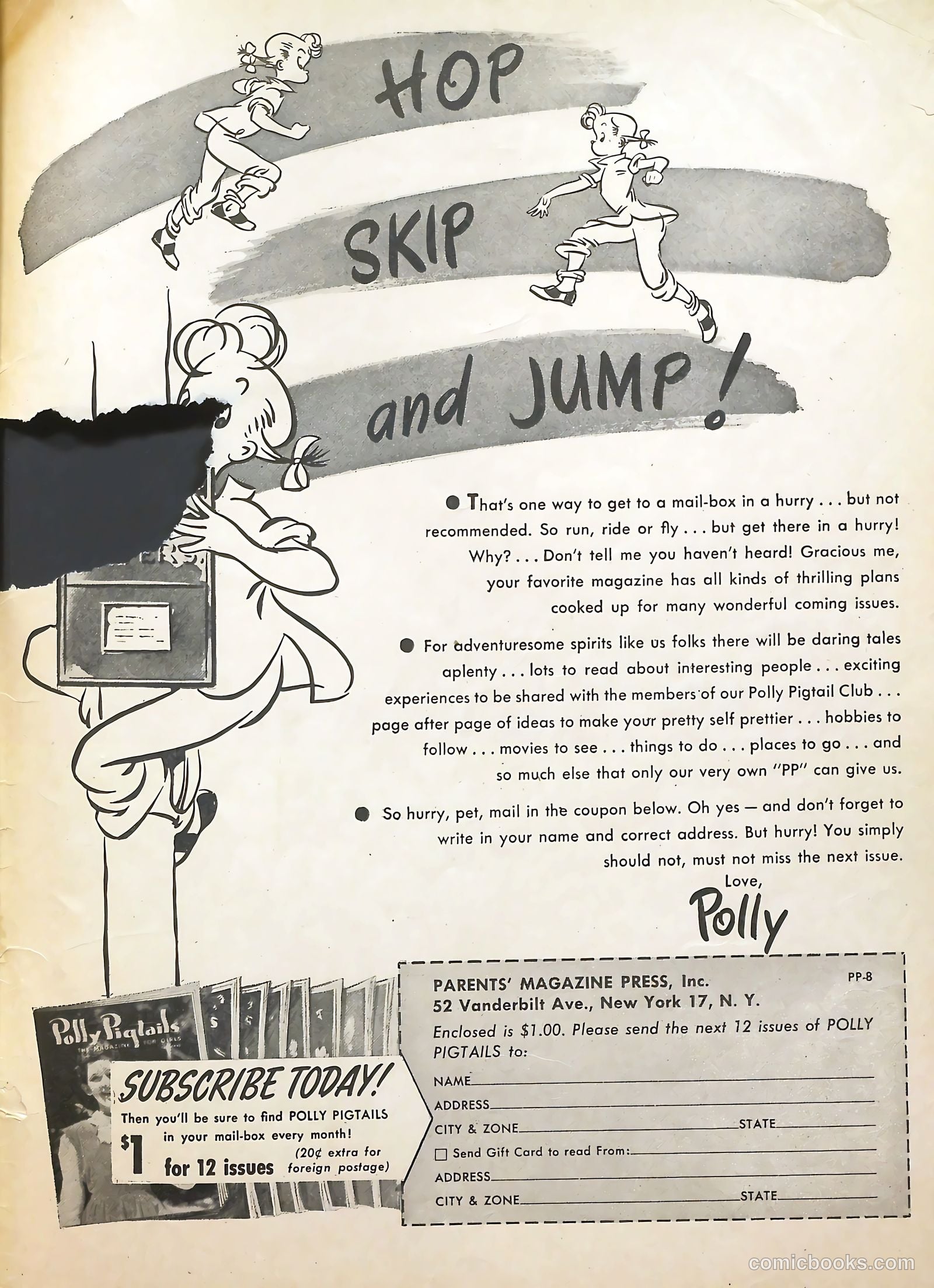 Polly Pigtails #8 (1946) — page 51 of 52