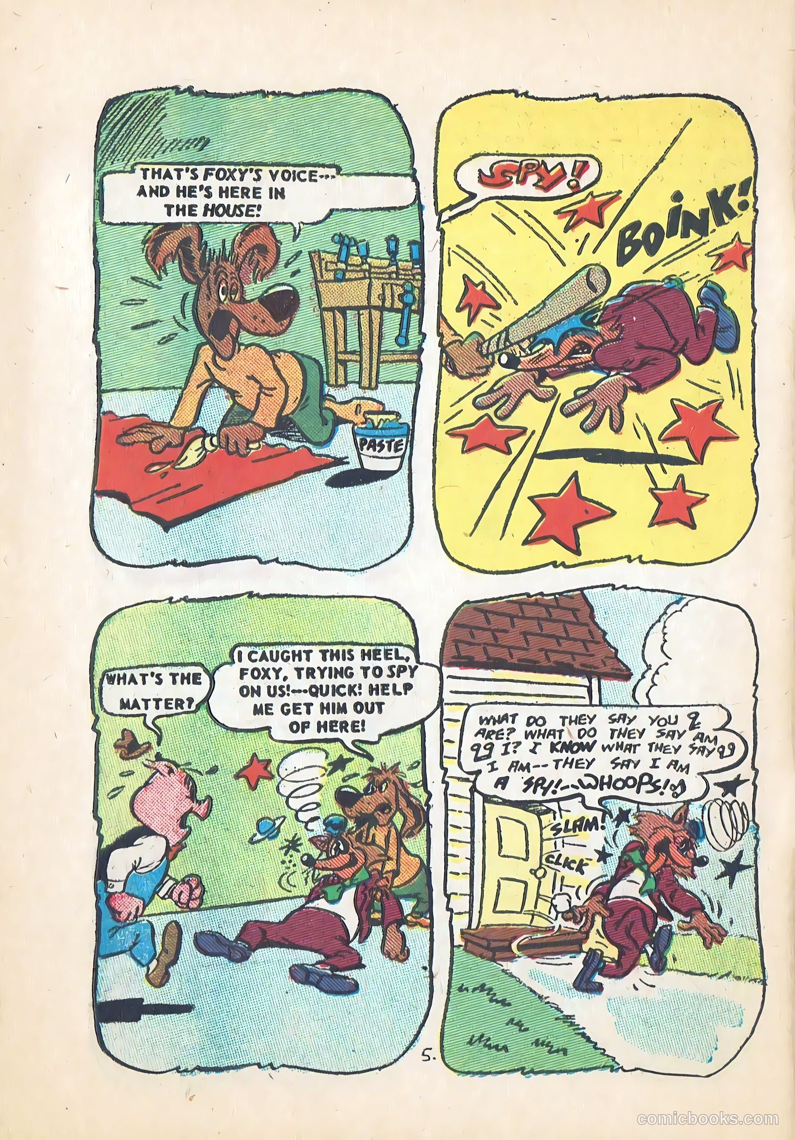 Pop Comics #1 (1955) — page 32 of 36