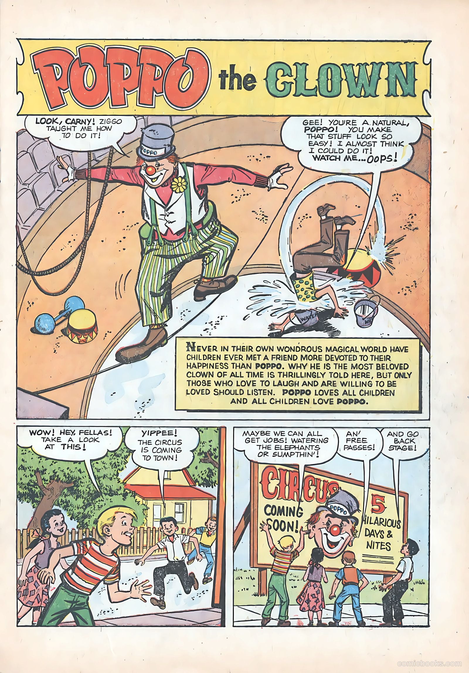 Poppo of the Popcorn Theatre #1 (1955) — page 3 of 36