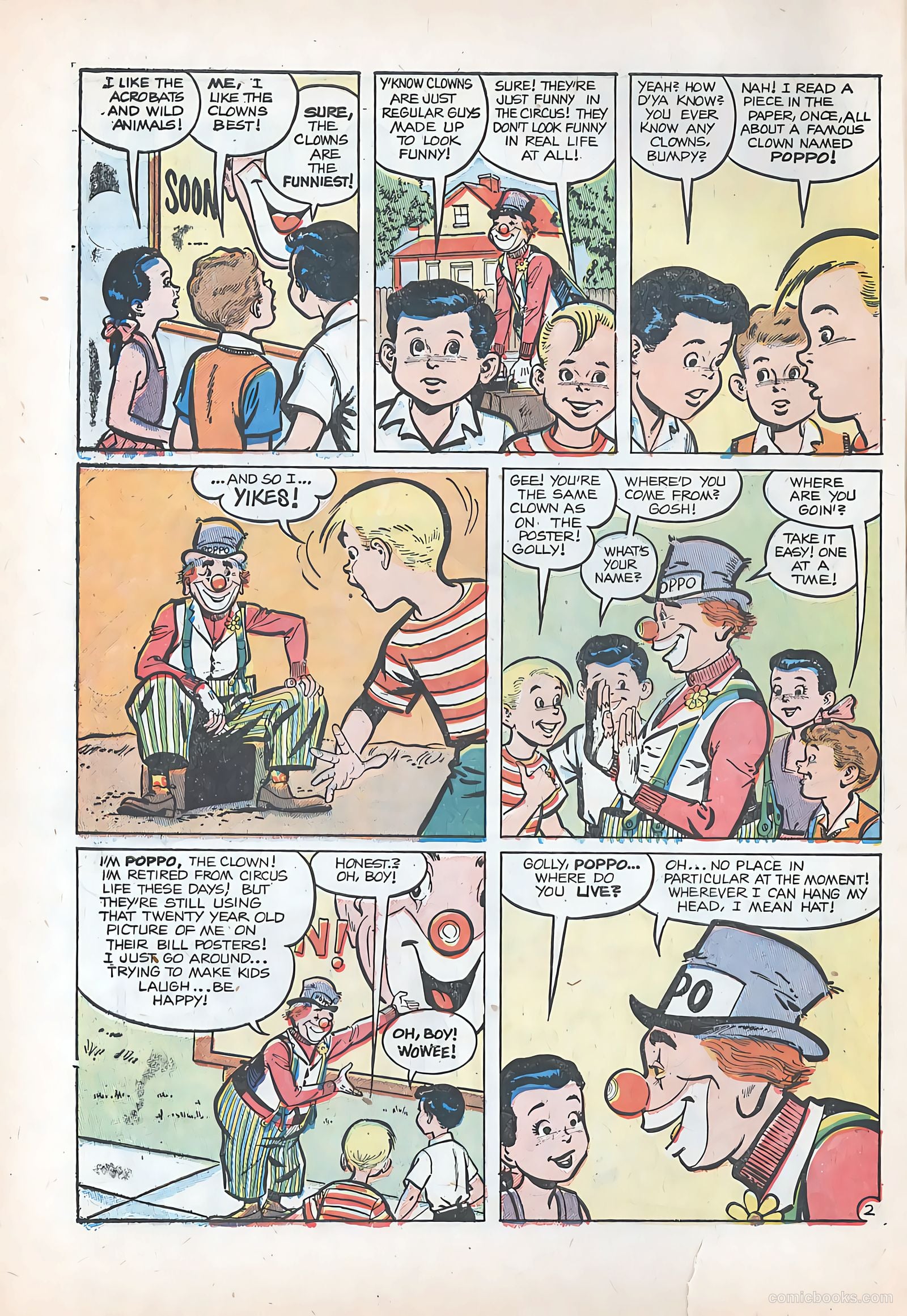 Poppo of the Popcorn Theatre #1 (1955) — page 4 of 36