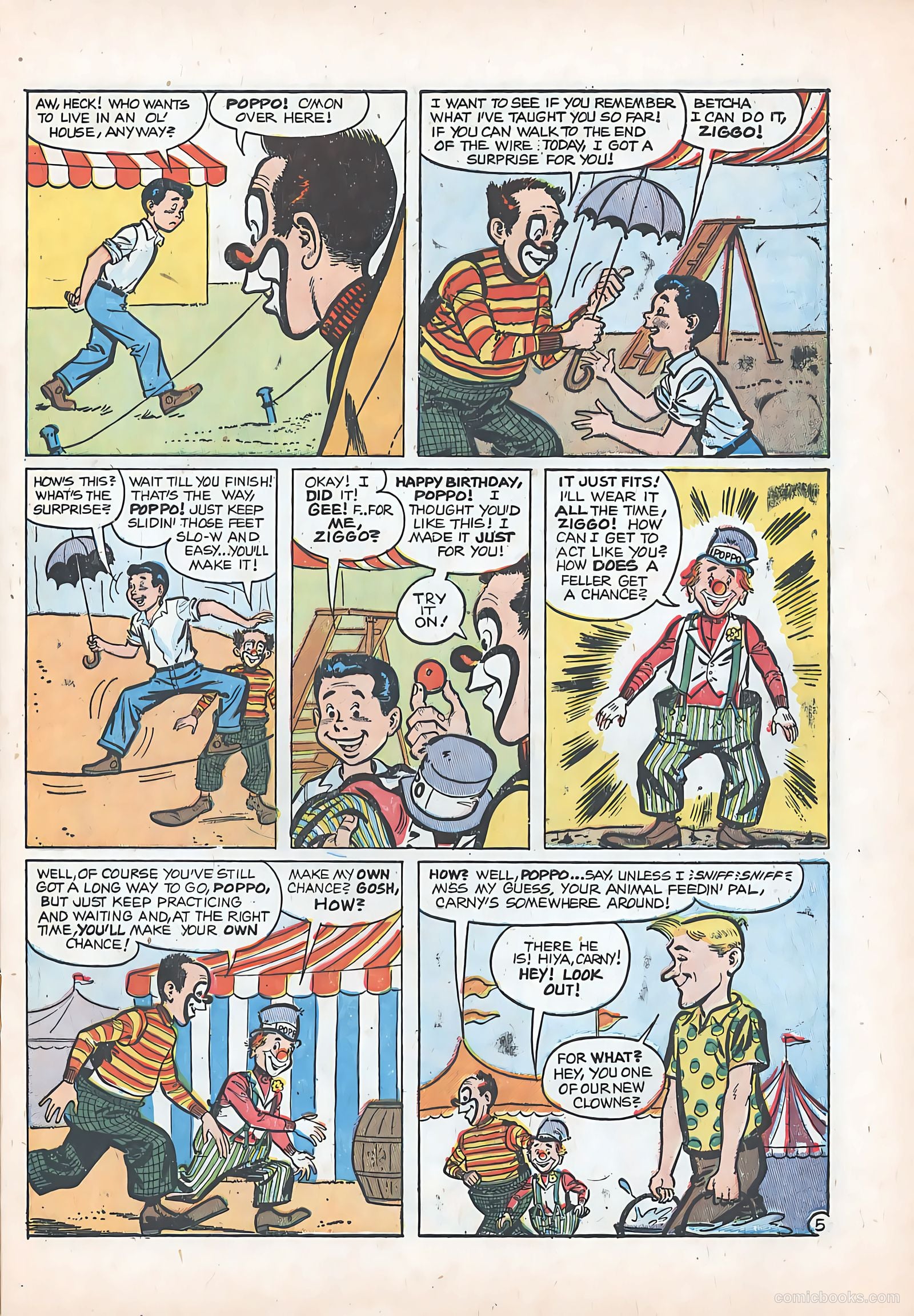 Poppo of the Popcorn Theatre #1 (1955) — page 7 of 36