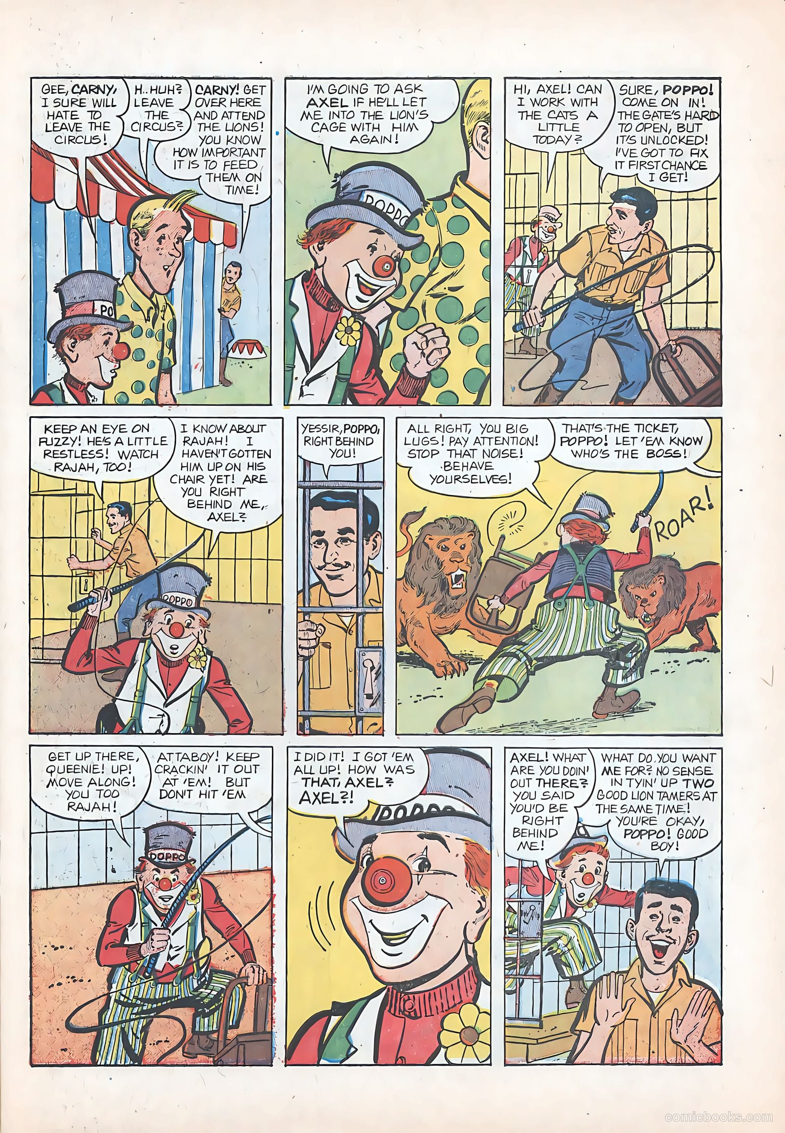 Poppo of the Popcorn Theatre #1 (1955) — page 9 of 36