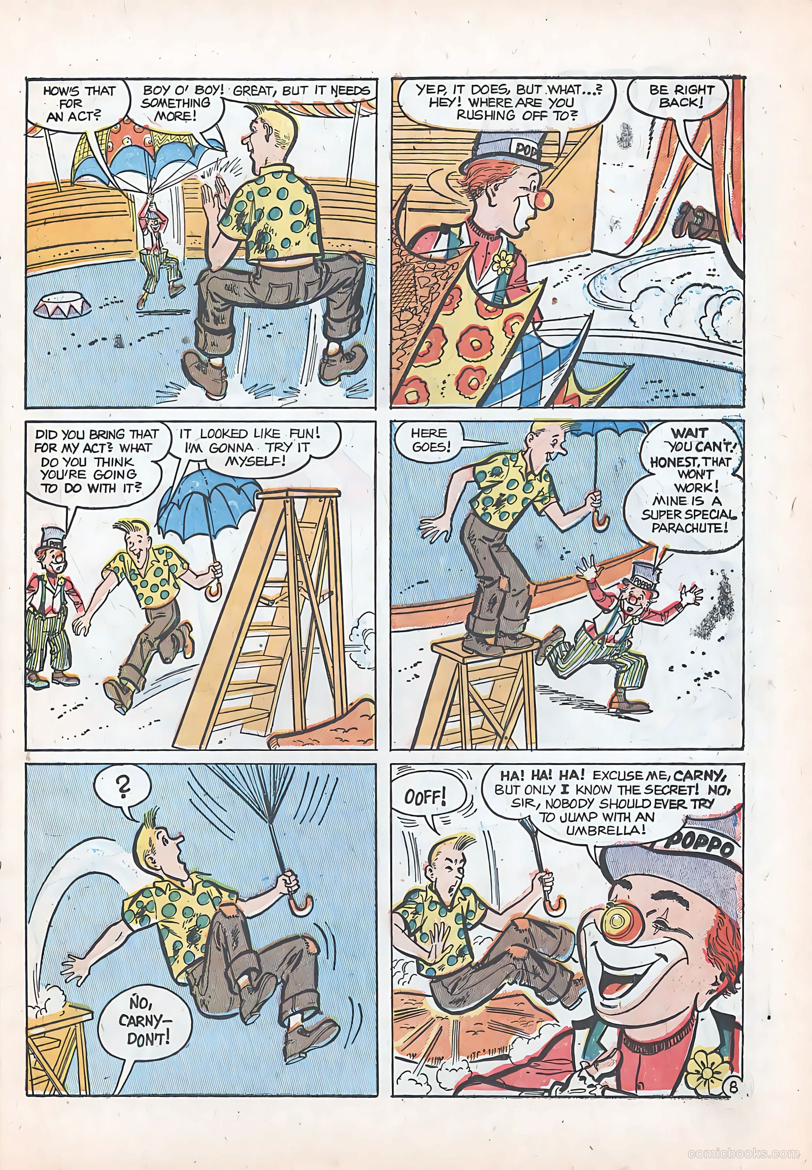 Poppo of the Popcorn Theatre #1 (1955) — page 17 of 36
