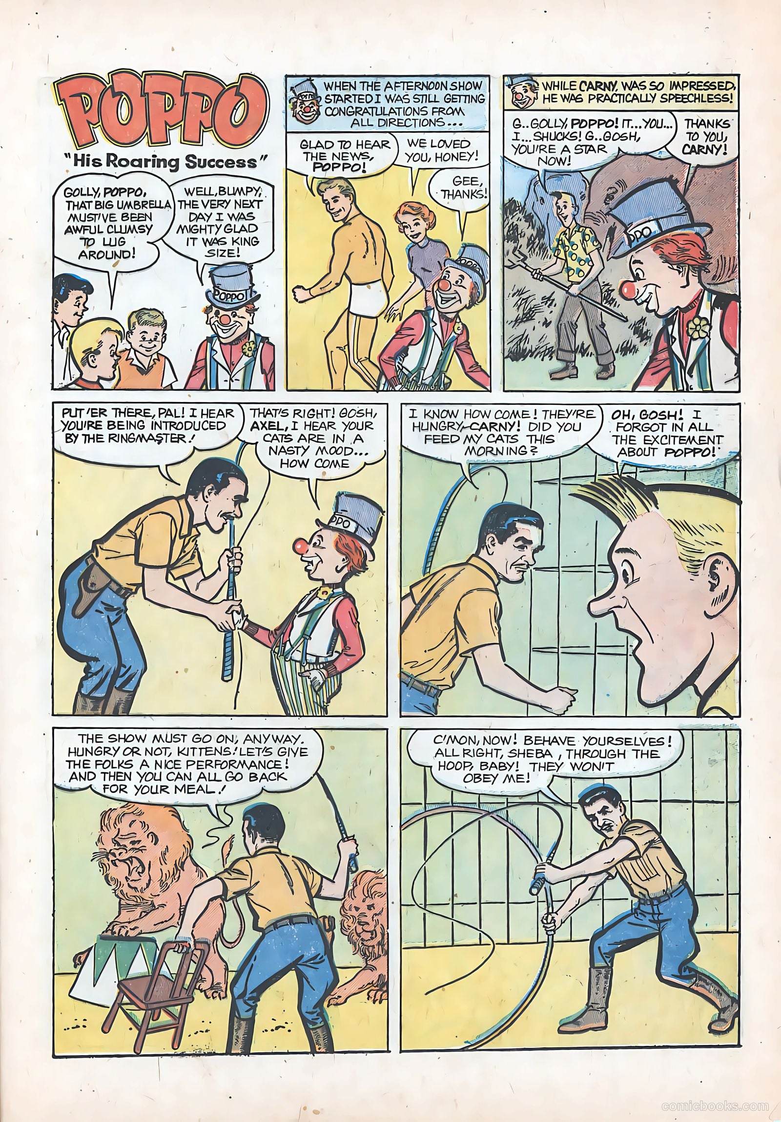 Poppo of the Popcorn Theatre #1 (1955) — page 23 of 36